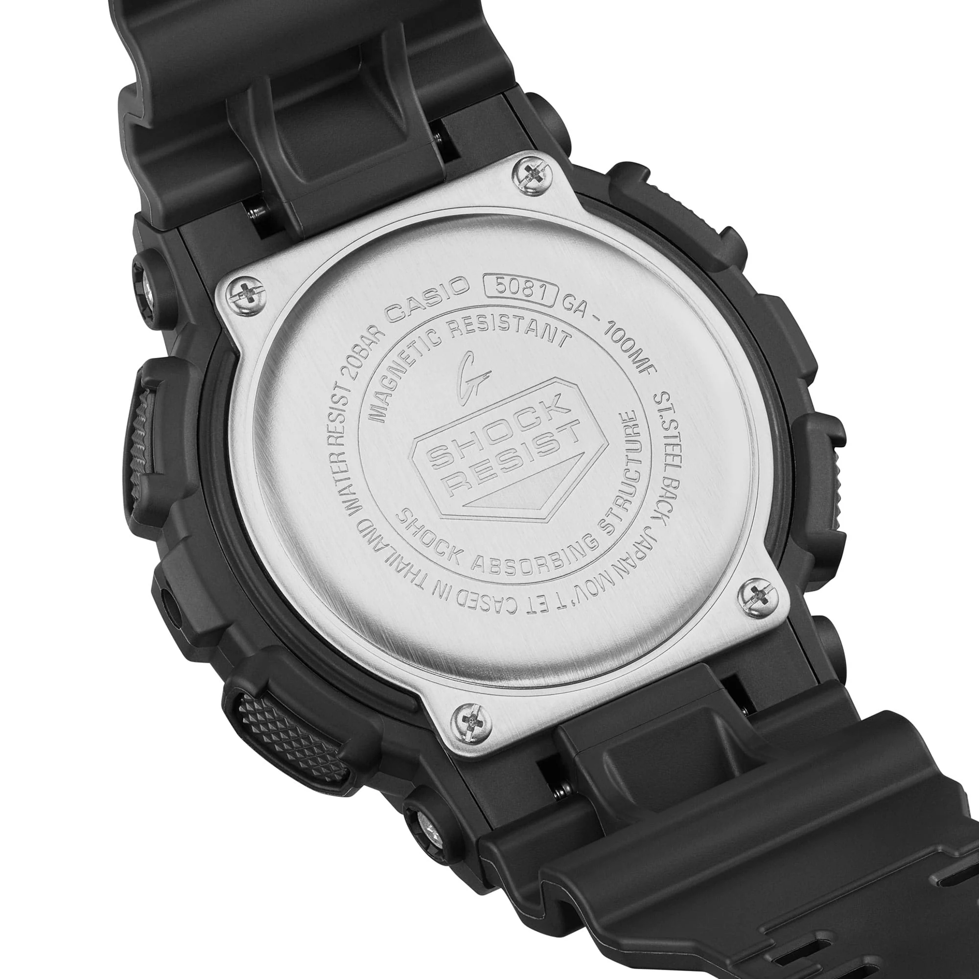GA-100MF-1A Reloj G-Shock Pulsera de Caucho para Caballero Digital y Análogo - Image 3