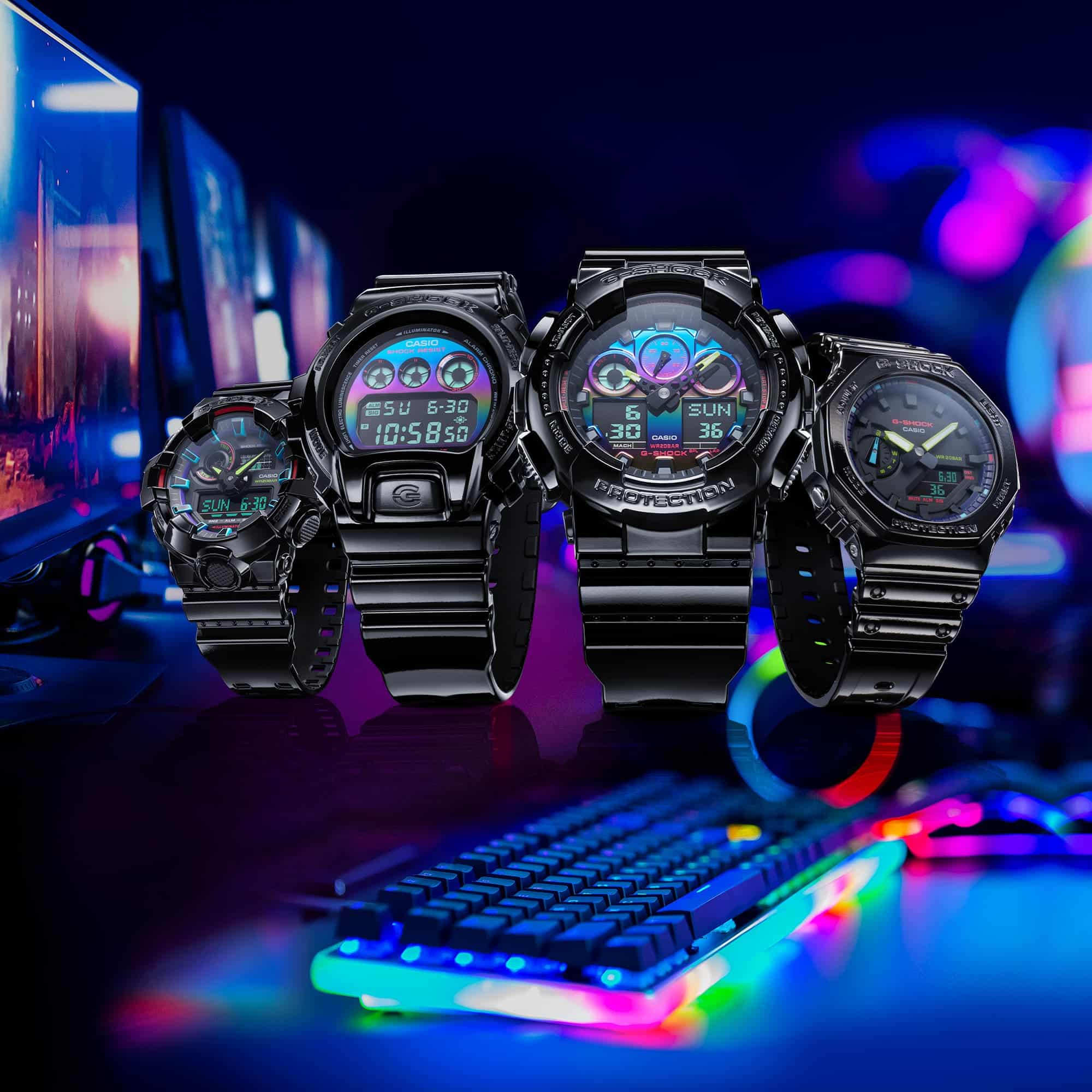 GA-100RGB-1A G-Shock Reloj para Hombre - Image 3