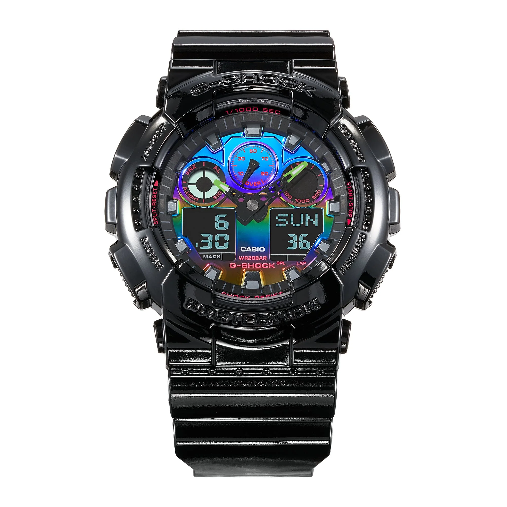 GA-100RGB-1A G-Shock Reloj para Hombre - Image 4