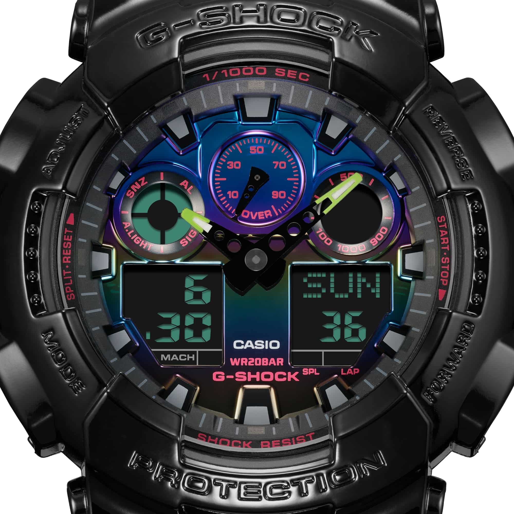 GA-100RGB-1A G-Shock Reloj para Hombre - Image 5