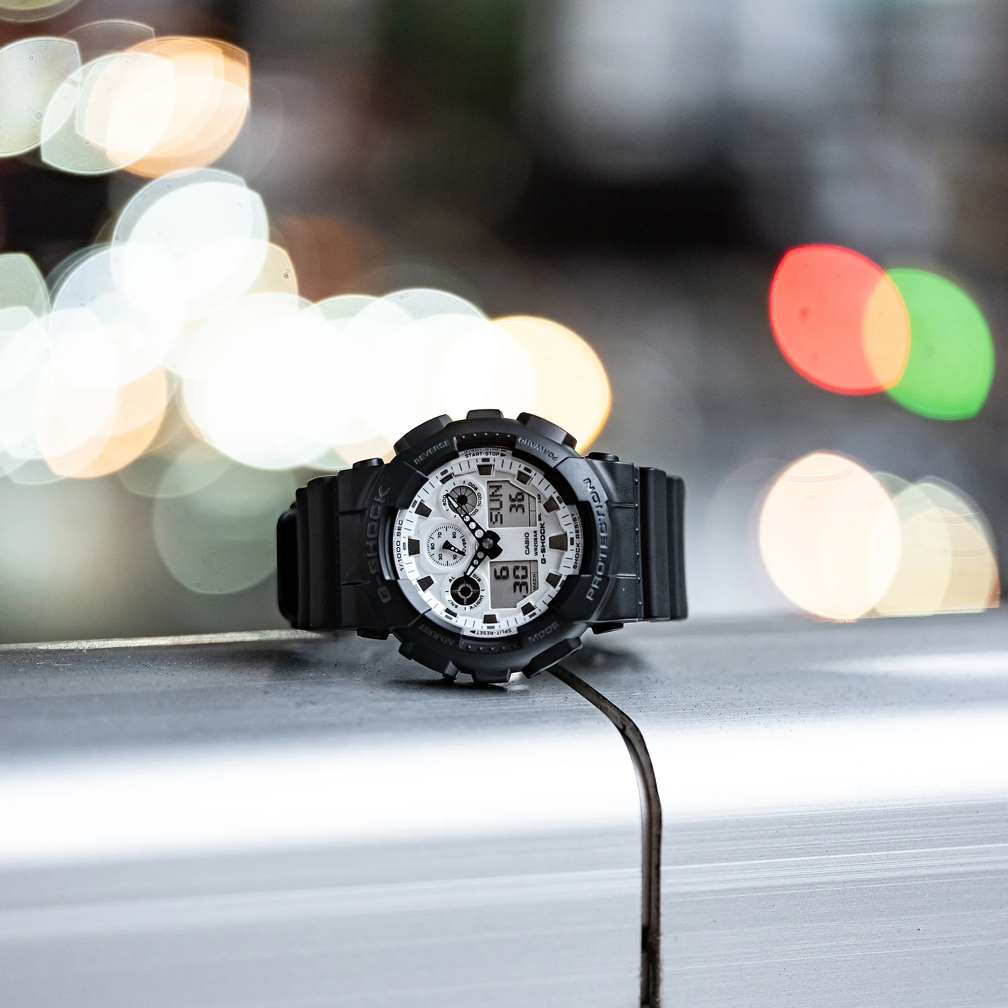 GA-100WD-1A G-Shock reloj para caballero pulsera de caucho - Image 3