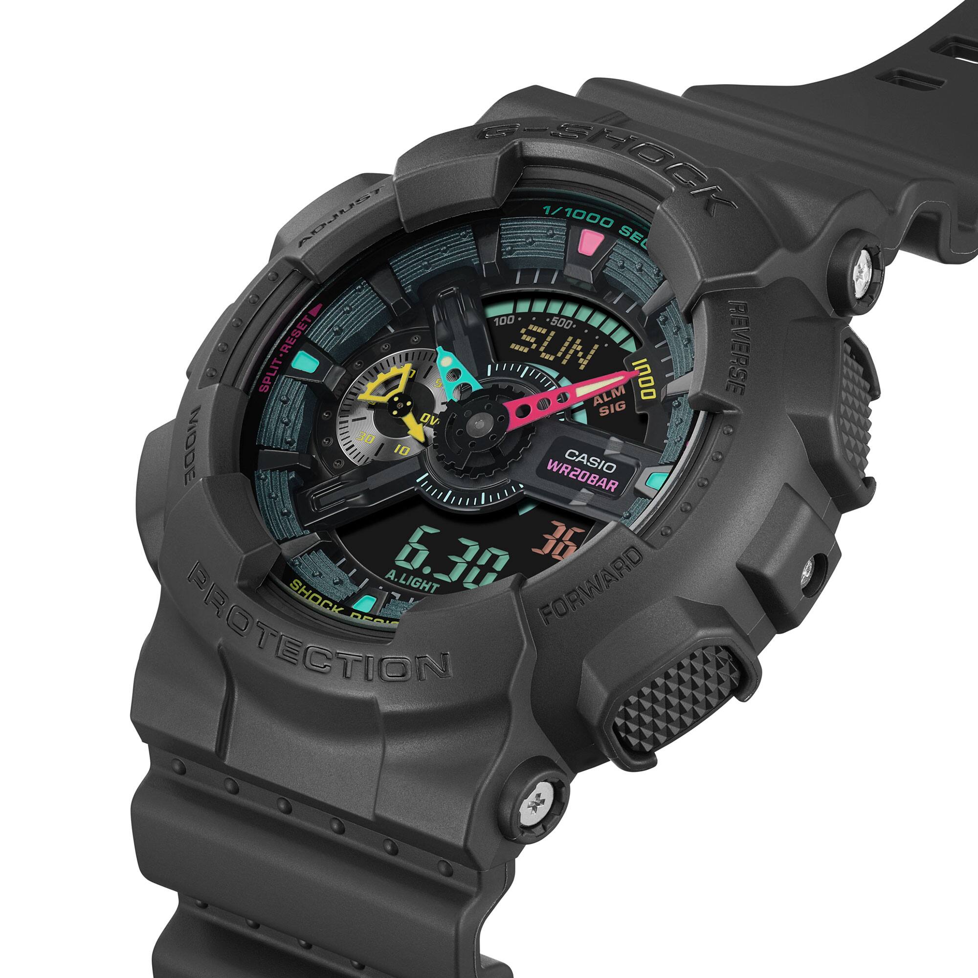 GA-110MF-1A Reloj G-Shock Pulsera de Resina para Caballero Doble Hora - Image 2