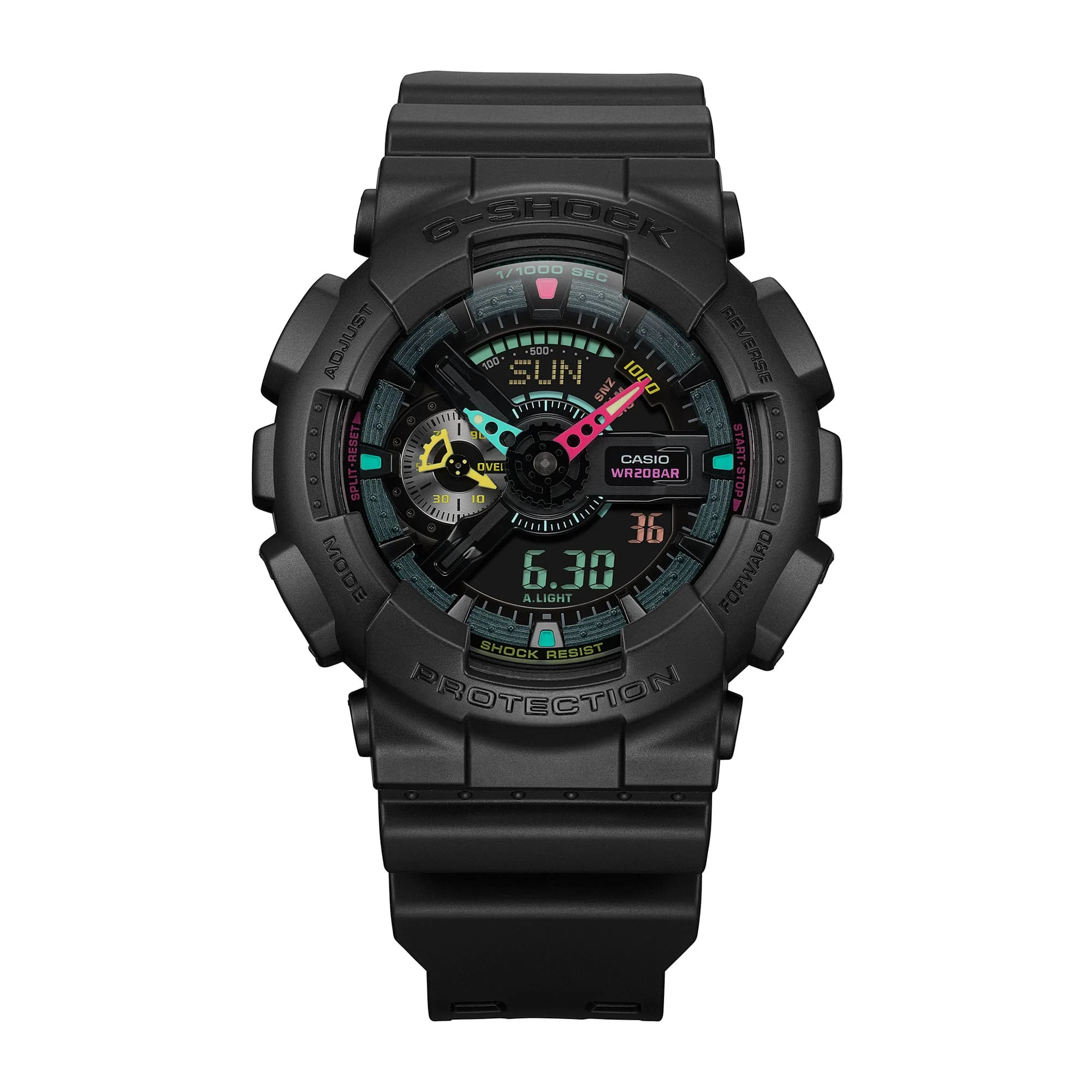 GA-110MF-1A Reloj G-Shock Pulsera de Resina para Caballero Doble Hora - Image 6
