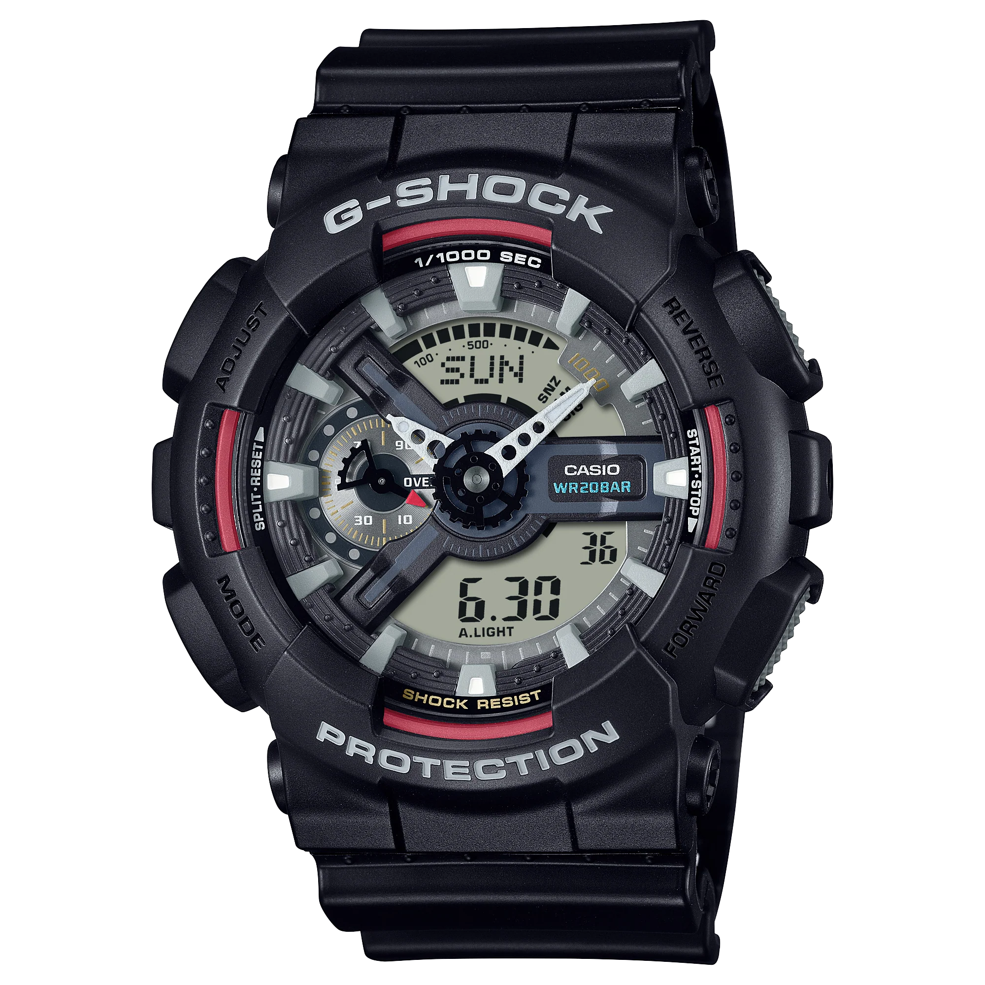 GA-110RL-1A G-Shock reloj de caballero pulsera de caucho