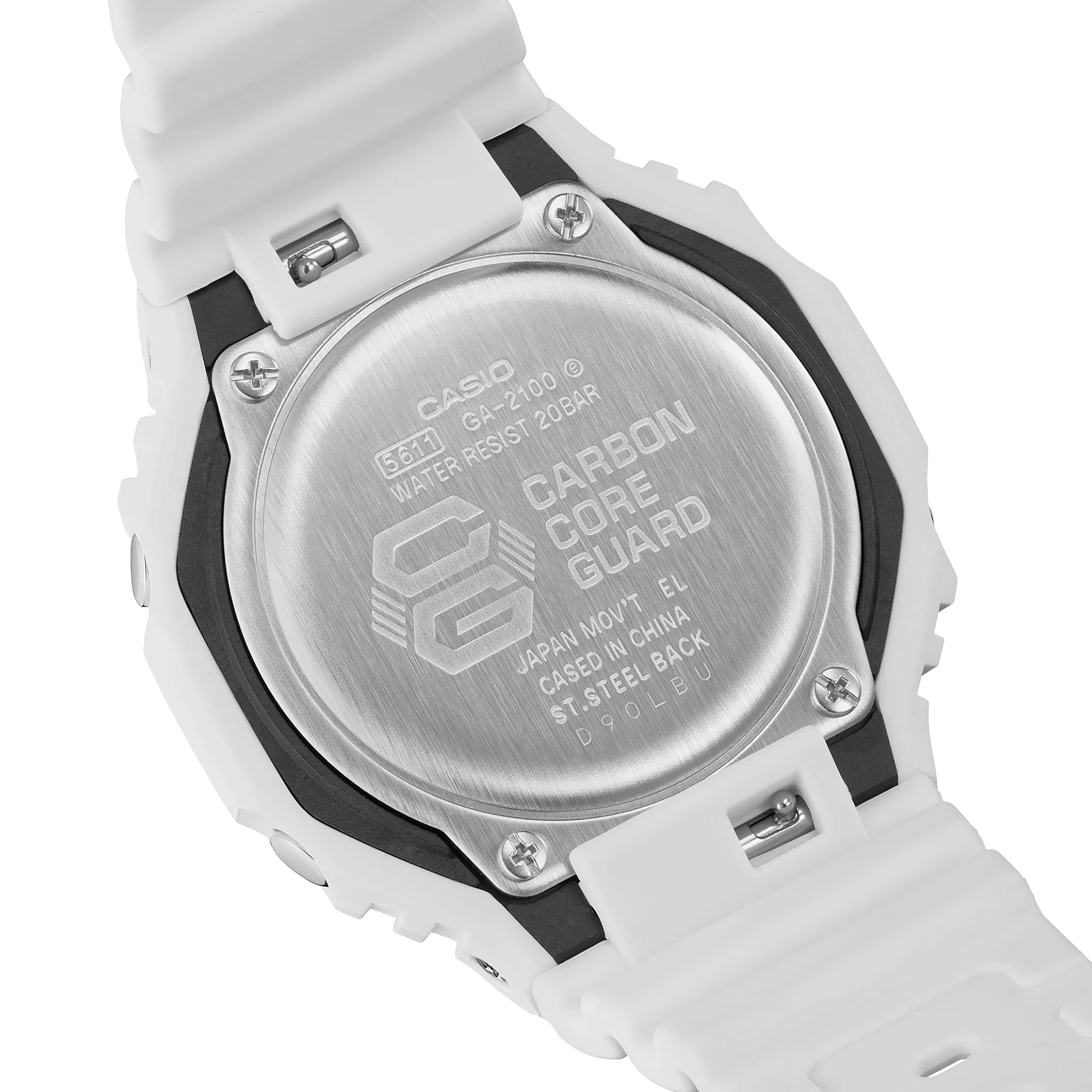 GA-2100-7A7 Reloj G-Shock Classic de hombre pulsera de resina doble hora 48 mm - Image 3
