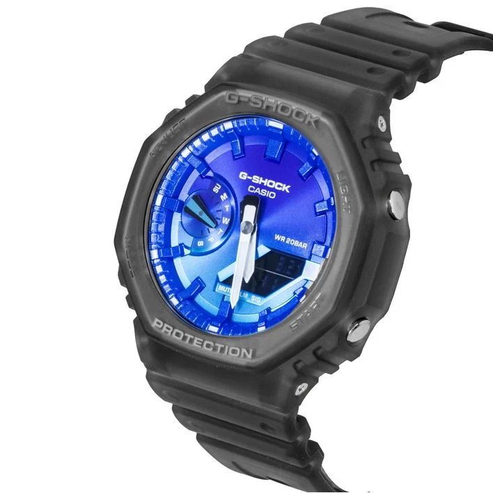 GA-2100FLS-8A2 Reloj G-Shock de hombre pulsera de caucho - Image 2