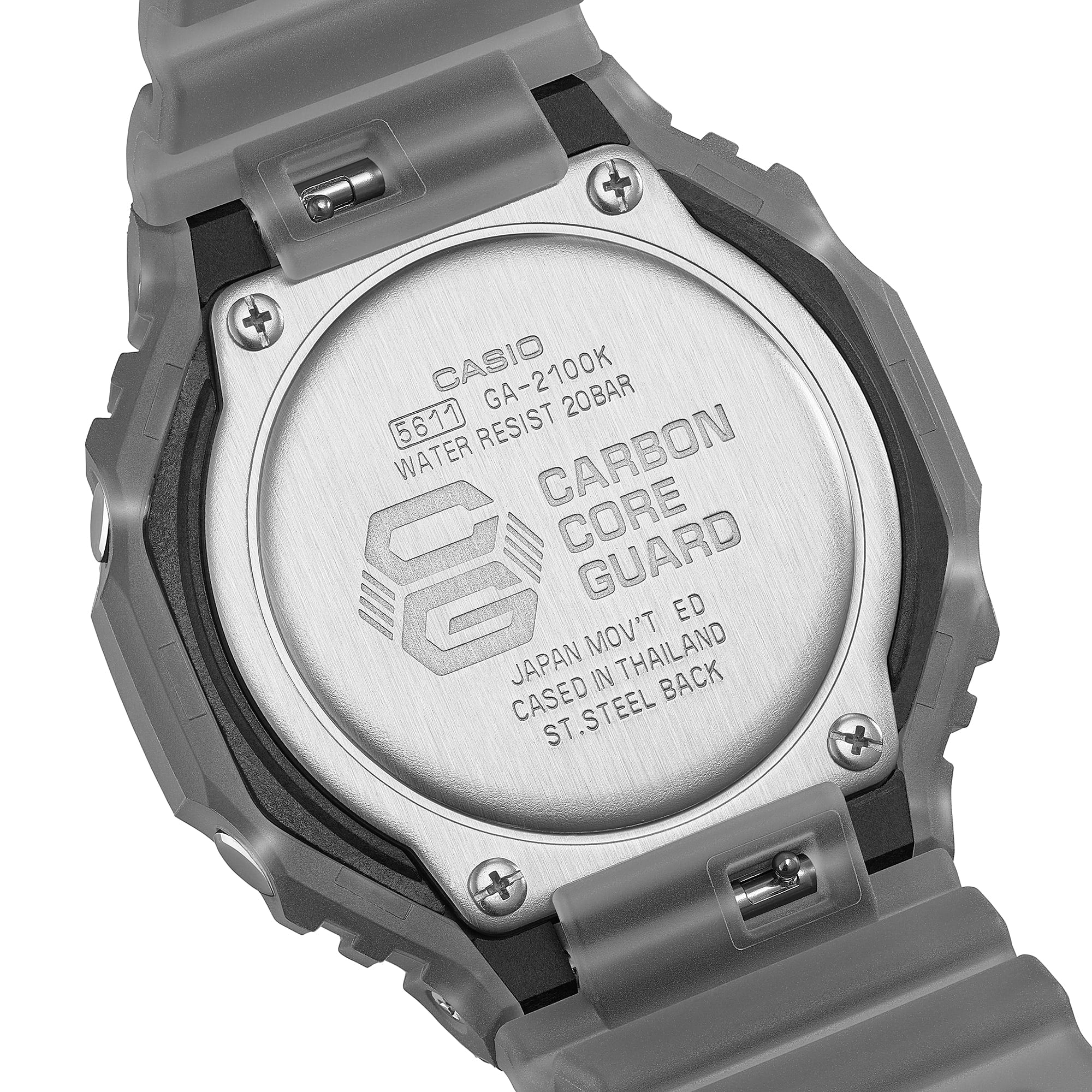 GA-2100K-1A Reloj G-Shock de hombre correa de caucho - Image 7