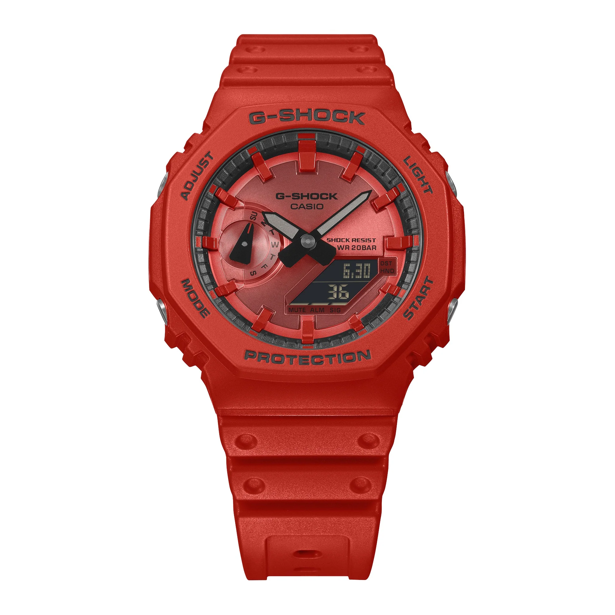 GA-2100RRB-4A Reloj G-Shock de hombre correa de silicona - Image 3