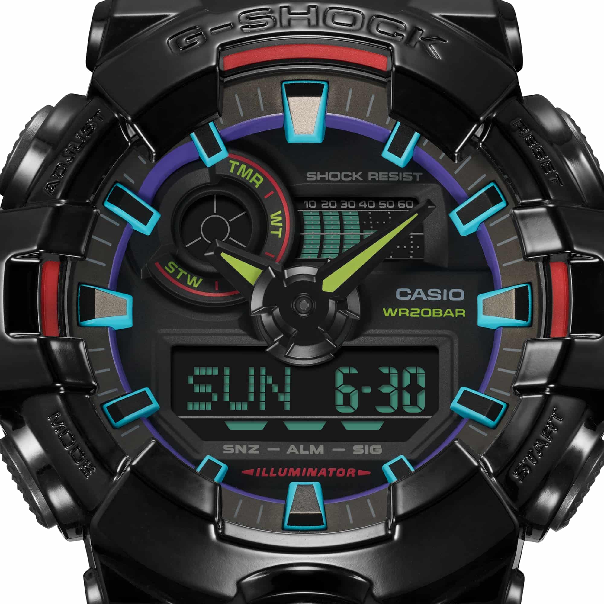 GA-700RGB-1A G-Shock Reloj para Hombre - Image 4