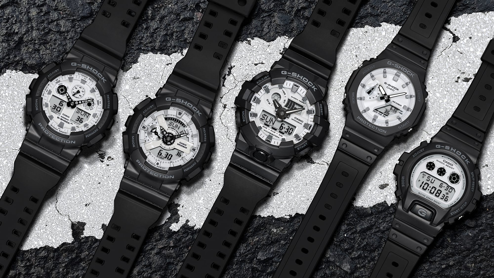 GA-700WD-1A G-Shock reloj para caballero pulsera de caucho - Image 2
