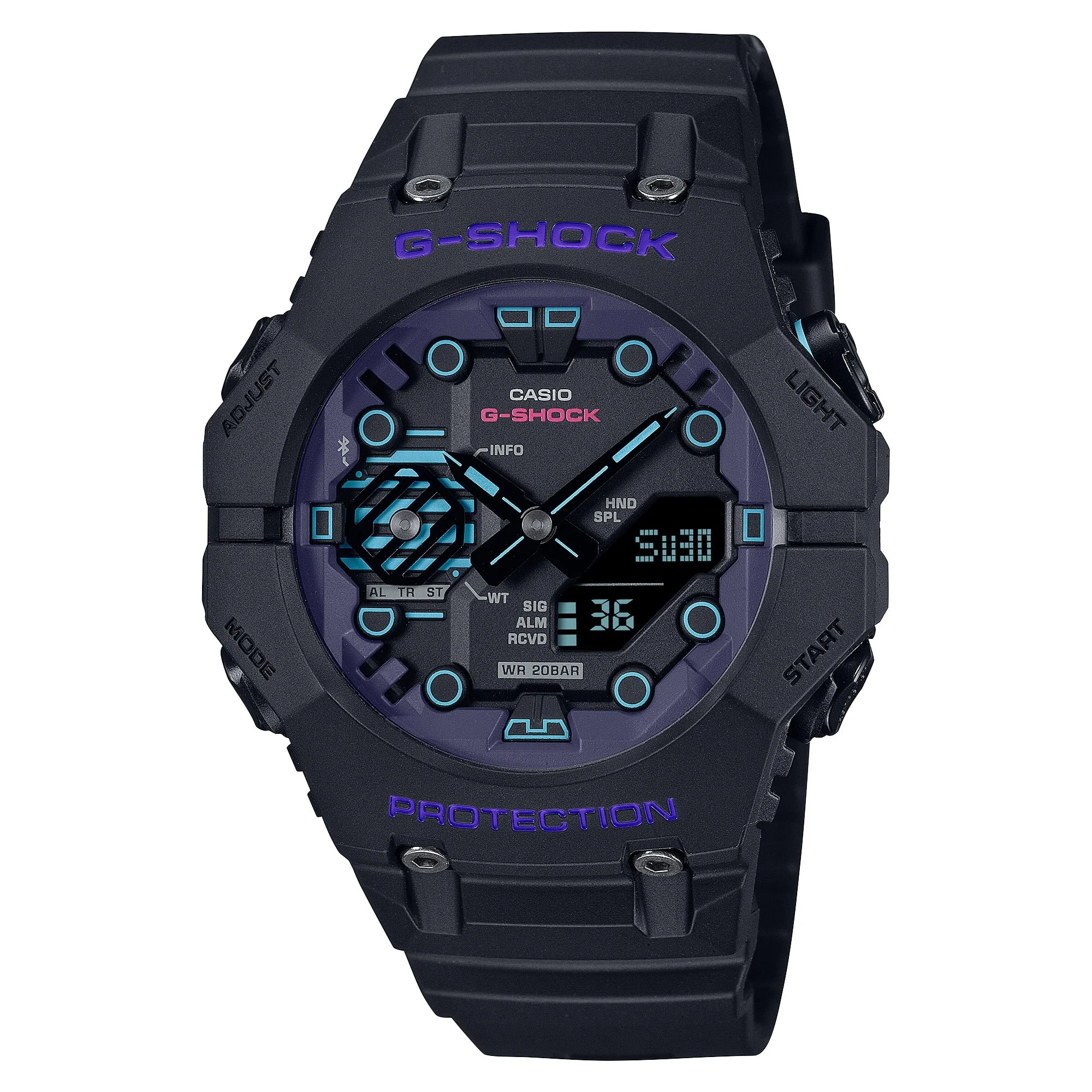 GA-B001CBR-1A G-Shock Smartphone Reloj para Hombre con Bluetooth