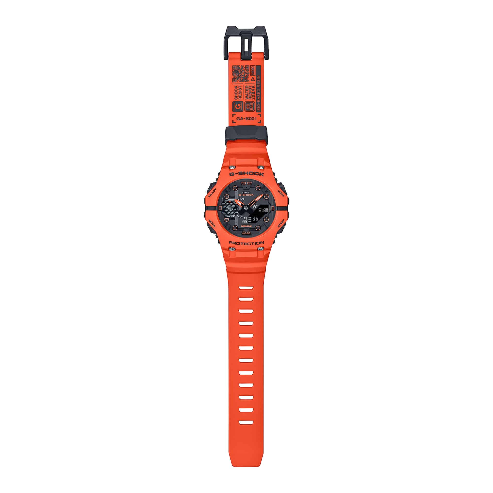 GA-B001FL-4A G-Shok reloj con conexion bluetooth para caballero correa de resina - Image 2