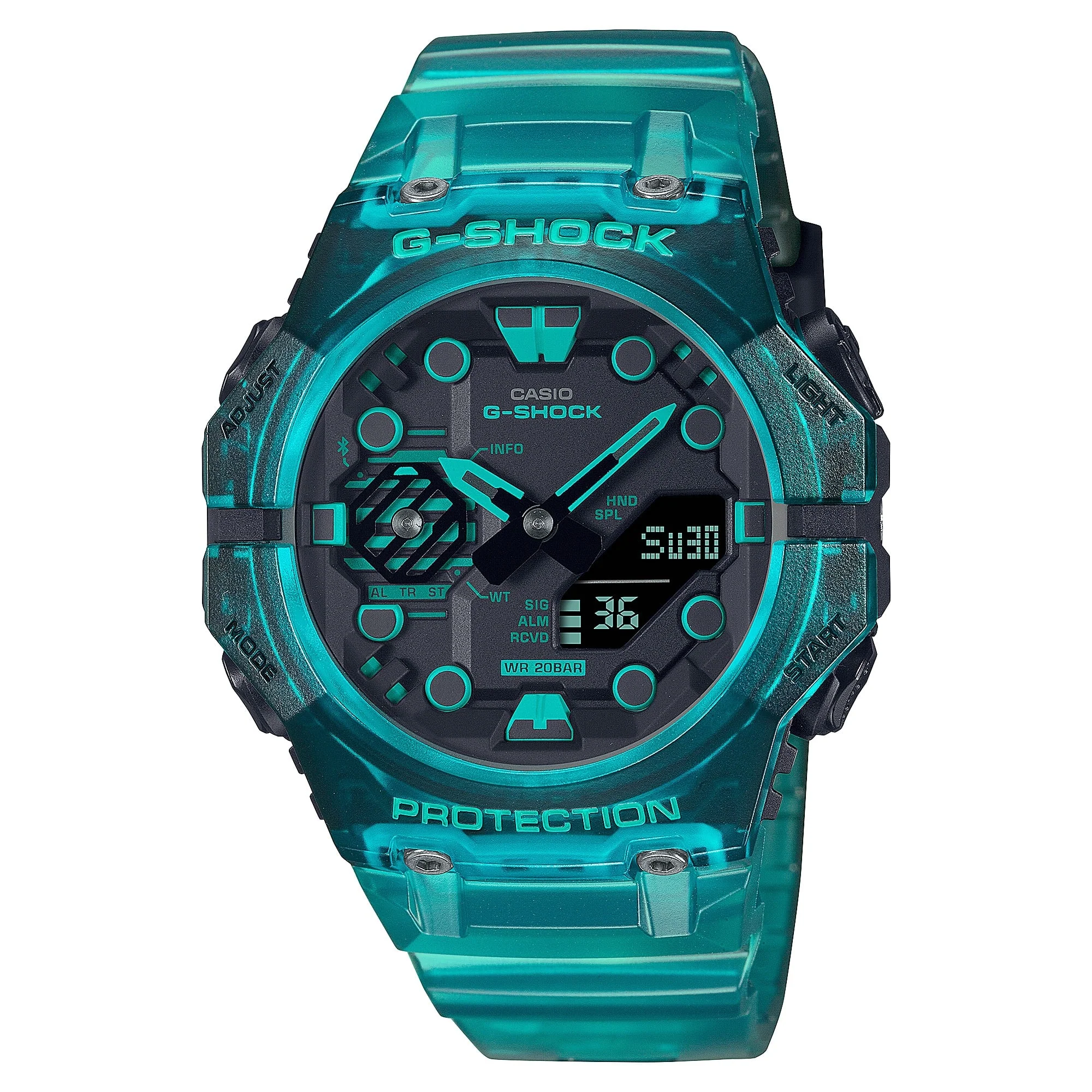 GA-B001G-2A Reloj G-Shock para Caballero con Bluetooth