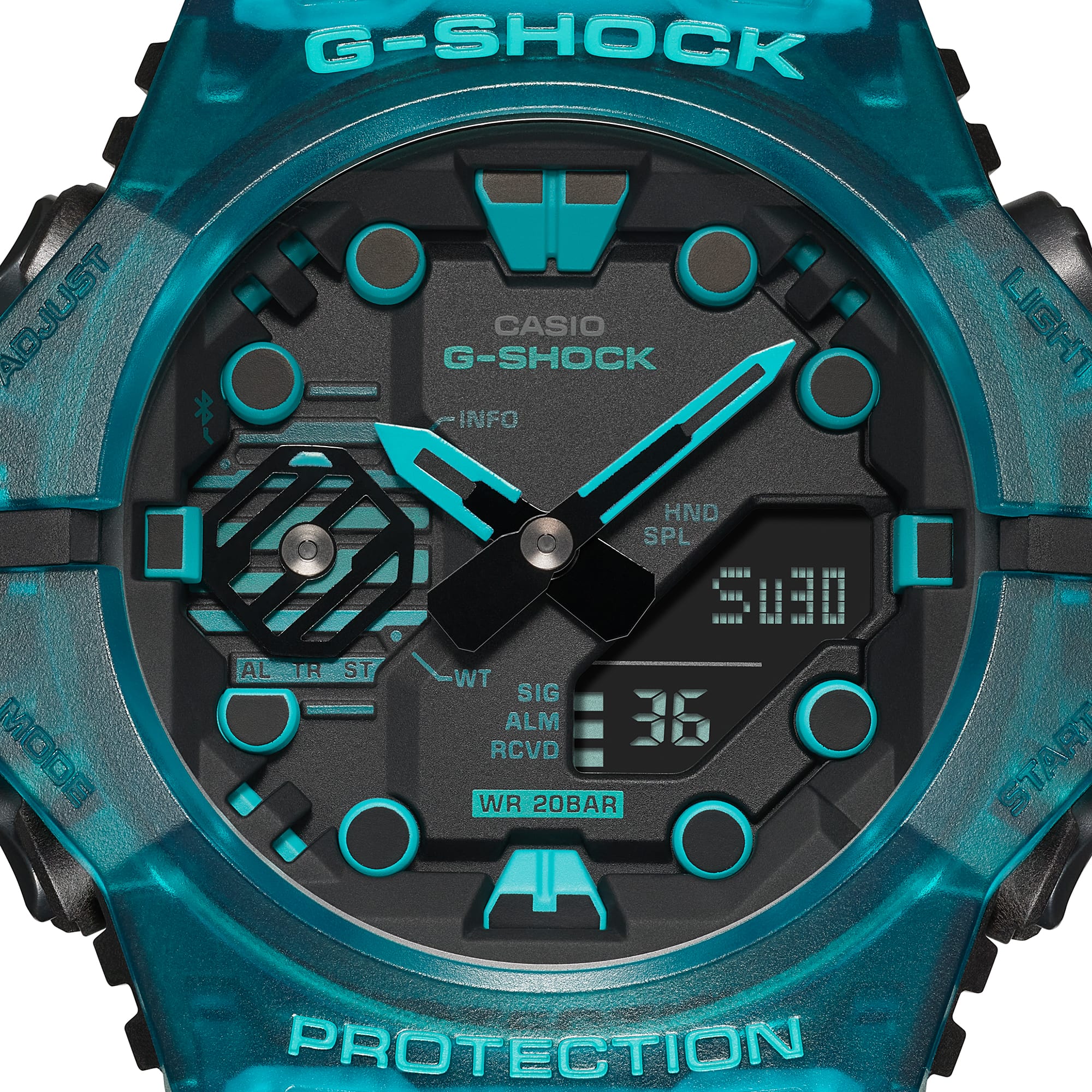 GA-B001G-2A Reloj G-Shock para Caballero con Bluetooth - Image 5