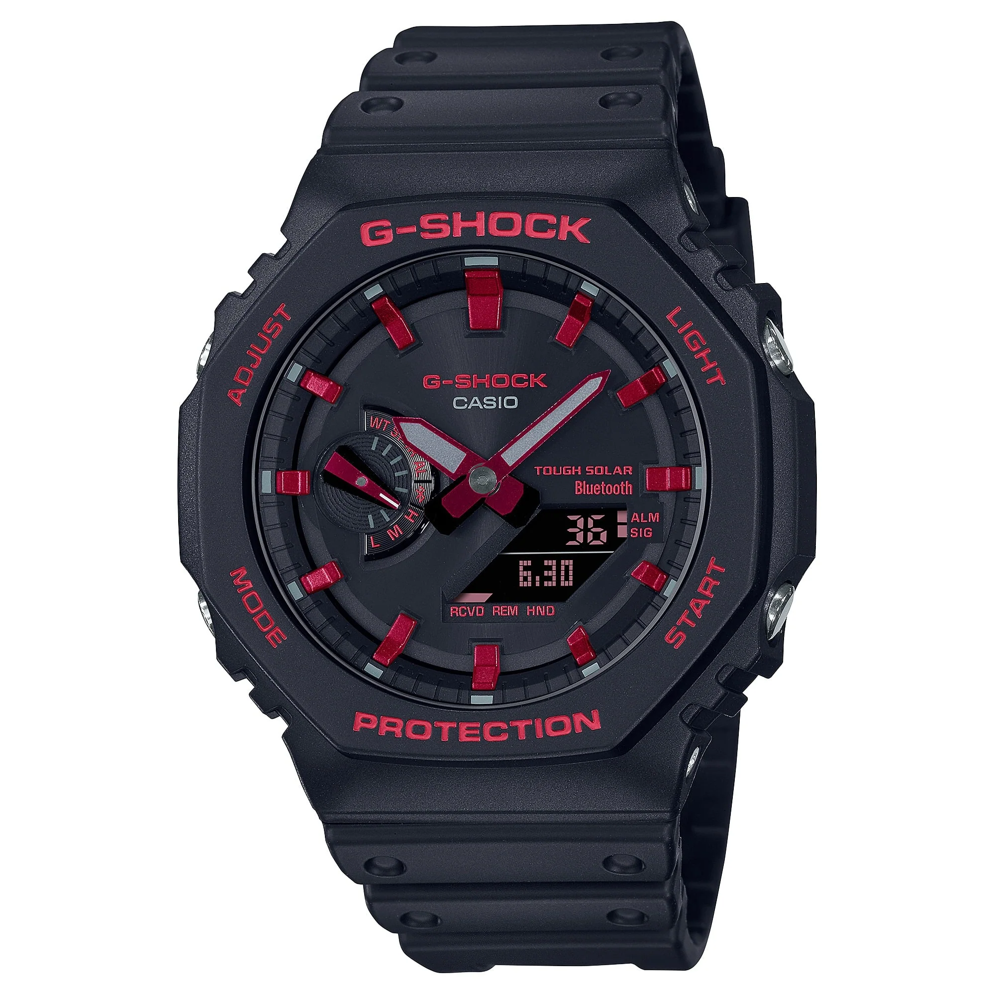 GA-B2100BNR-1A Reloj G-Shock para Hombre con Bluetooth