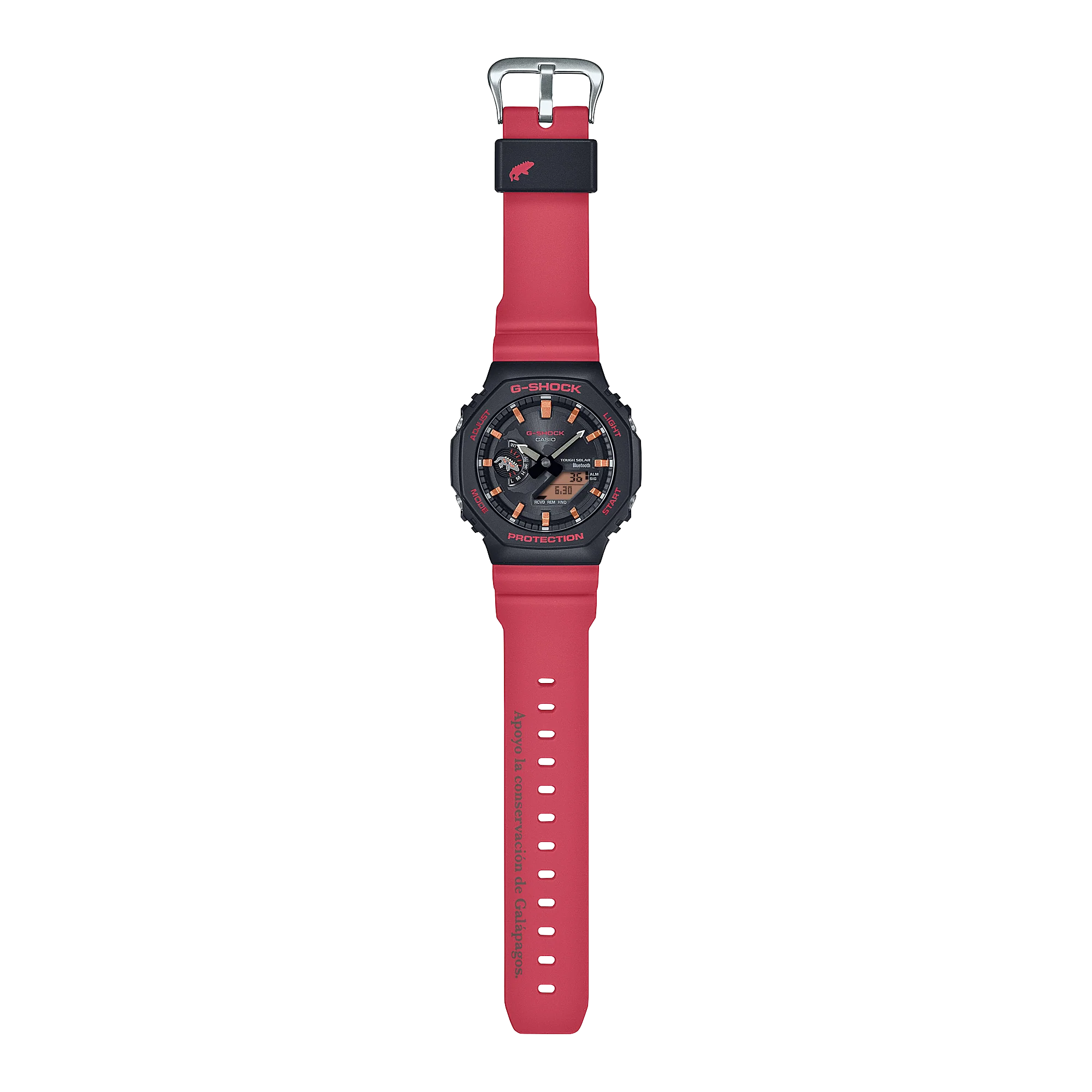 GA-B2100CD-1A4 Reloj G-Shock Galápagos Fundación Charles Darwin de hombre pulsera de resina doble hora - Image 2