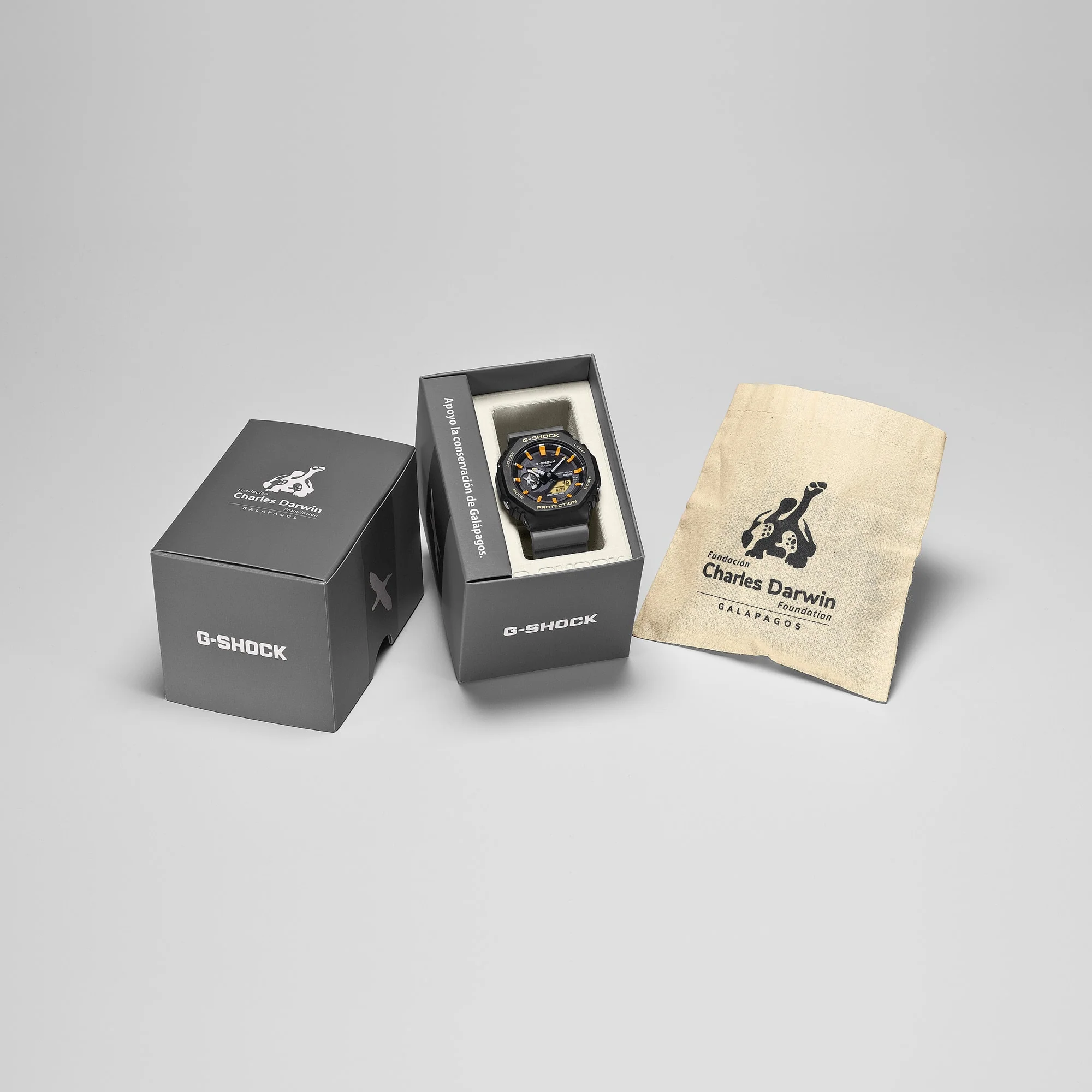 GA-B2100DF-1A Reloj G-Shock x Charles Darwin Foundation de hombre pulsera de resina Bluetooth - Image 5