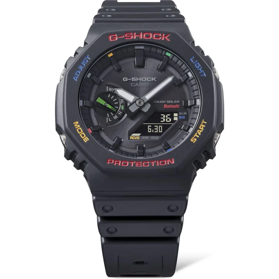 GA-B2100FC-1A Reloj G-Shock Pulsera de Goma para Caballero Doble Hora - Image 4