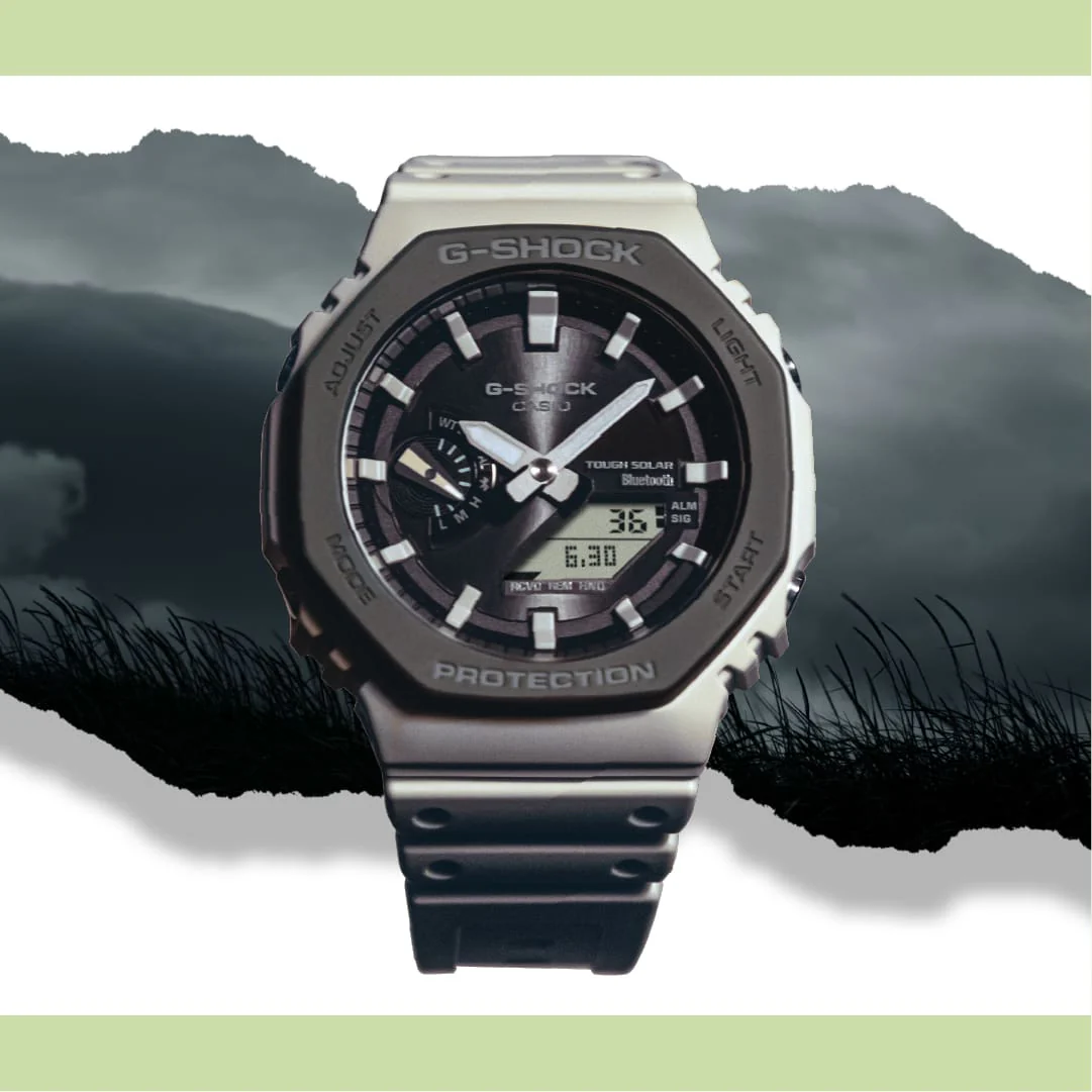 GA-B2100LUU-5A G-Shock reloj para caballero pulsera de caucho con bluetooth - Image 3