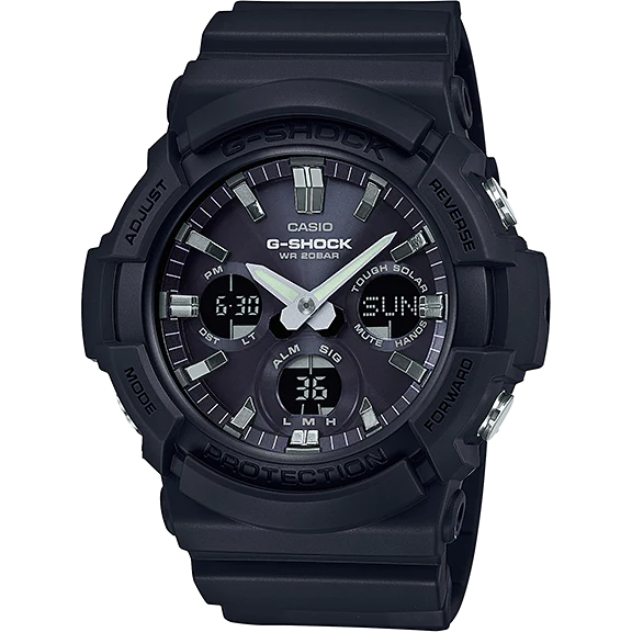 GAS-100B-1A2CF Reloj G-Shock de caballero pulsera de resina 42 mm