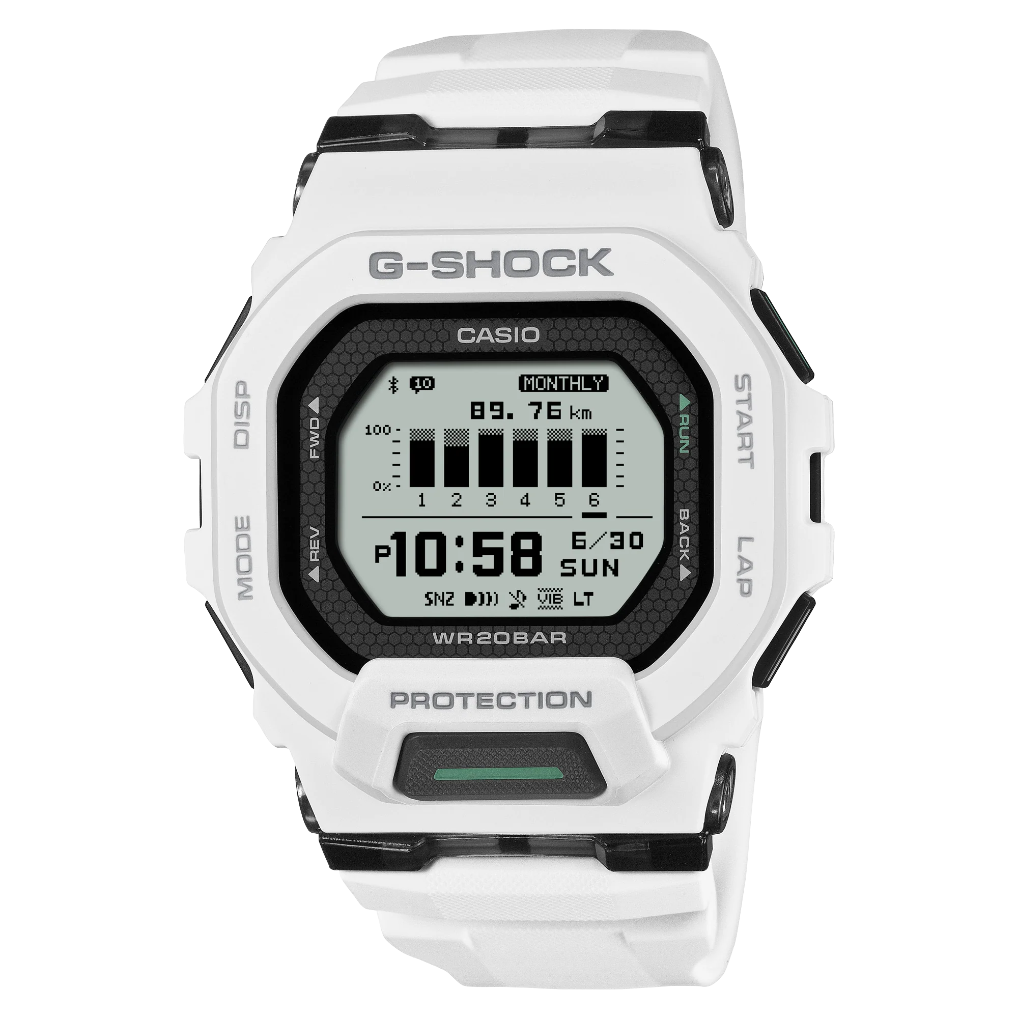 GBD-200-7 Reloj G-Shock de hombre pulsera de resina