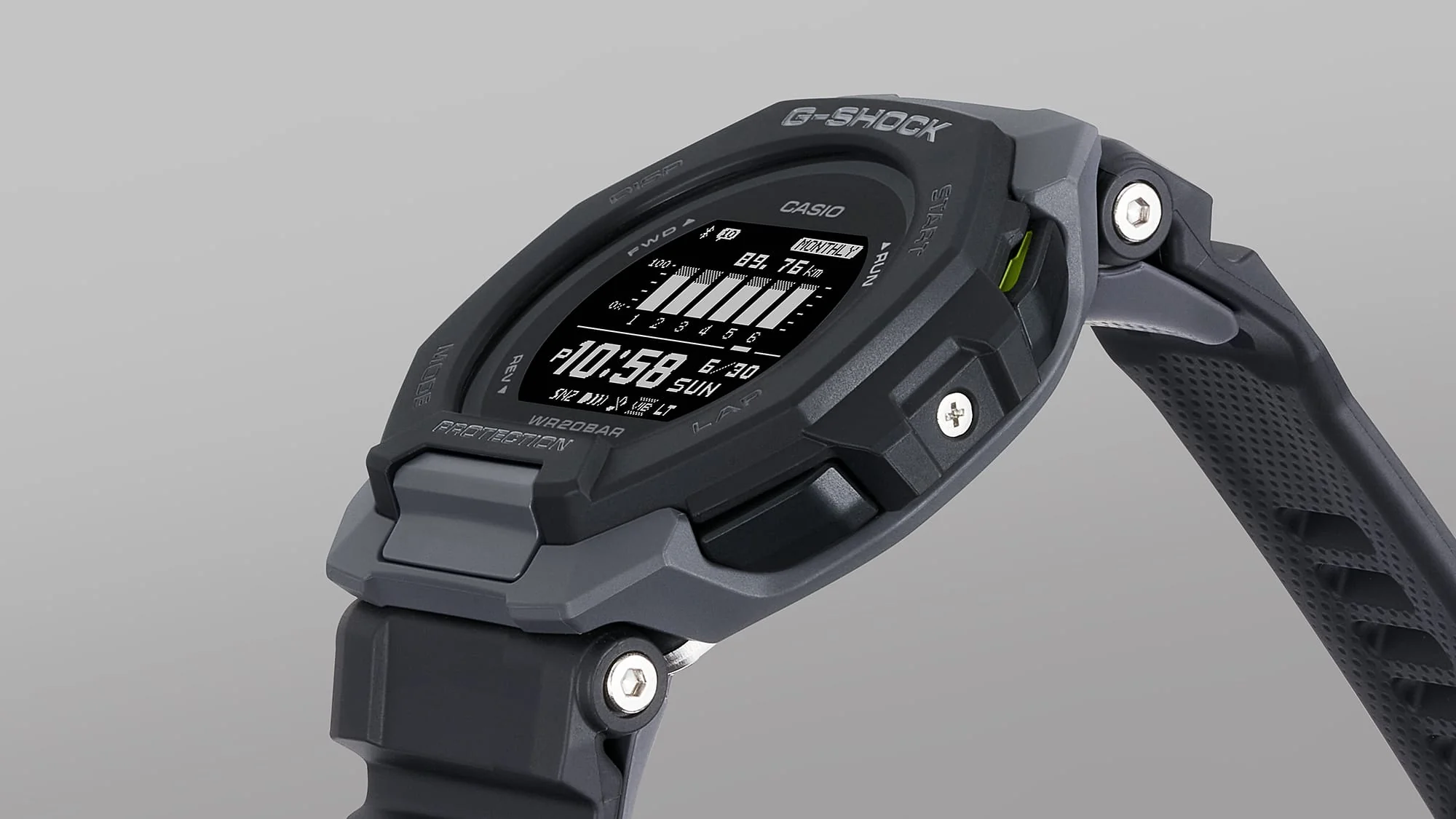 GBD-300-1 G-Shock reloj para caballero pulsera de caucho con bluetooth - Image 7