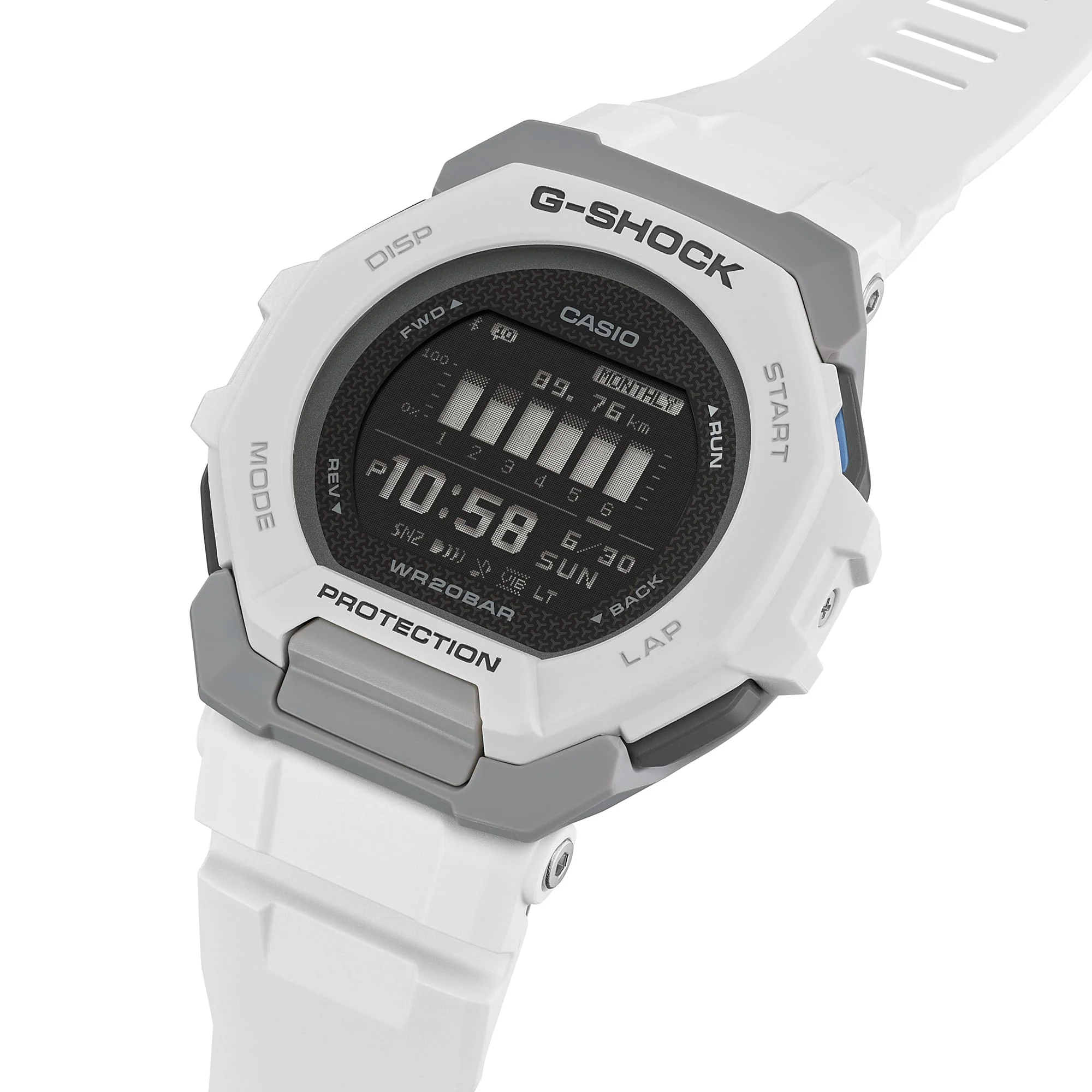 GBD-300-7 G-Shock para hombre pulsera de caucho con bluetooth - Image 2