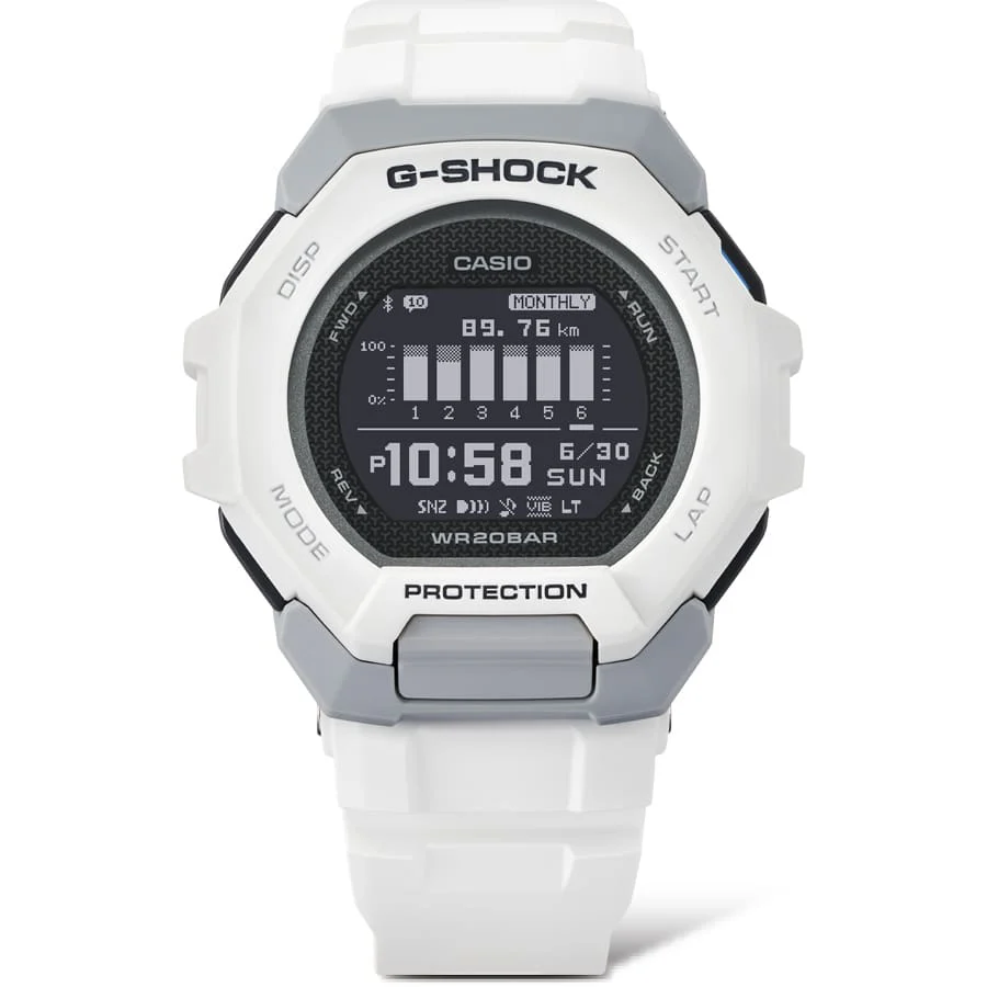 GBD-300-7 G-Shock para hombre pulsera de caucho con bluetooth - Image 4