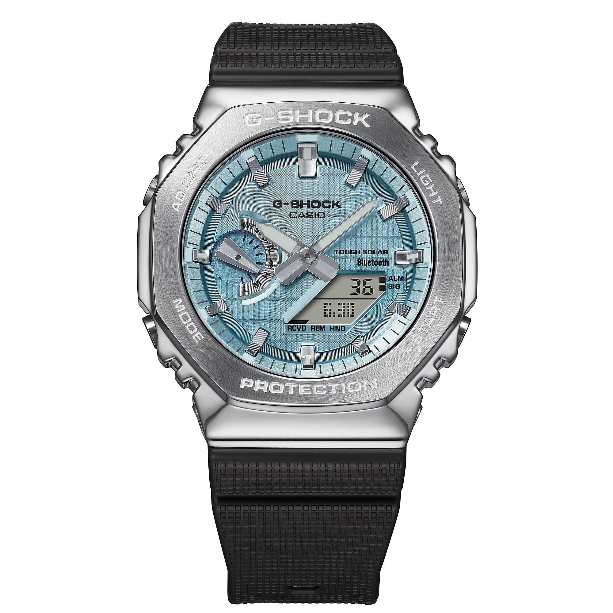 GBM-2100A-1A2 Reloj G-Shock Tough Solar de hombre pulsera de resina bluetooth - Image 14