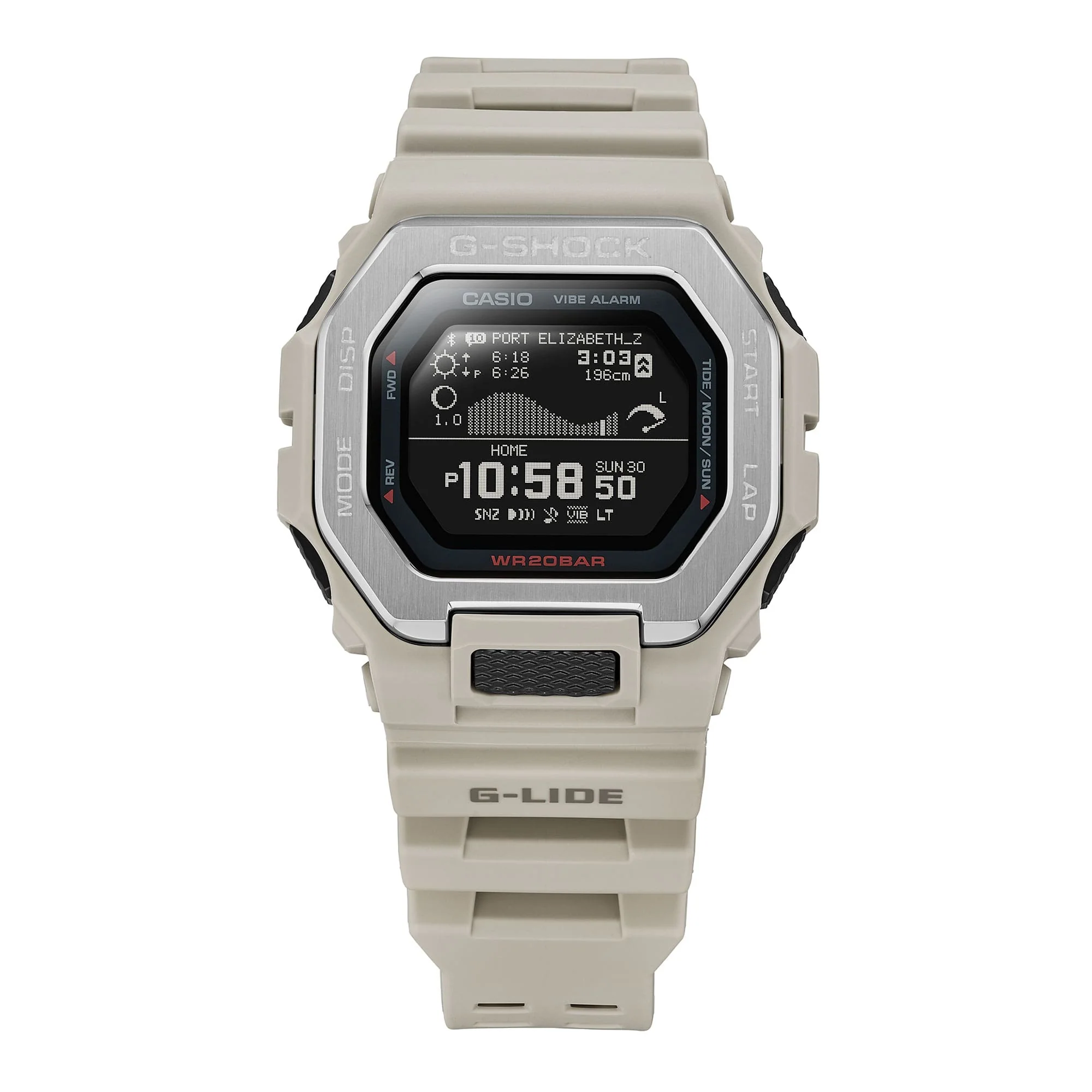 GBX-100-8 G-Shock G-Lide Reloj para Caballero Pulsera de Caucho con Bluetooth - Image 3