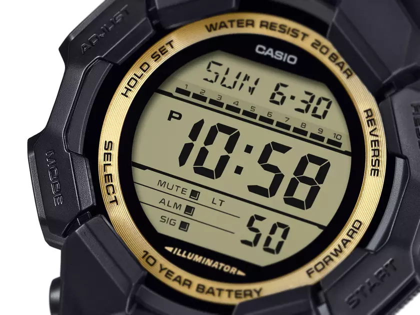 GD-010GB-1A9 Reloj G-Shock de hombre pulsera de resina - Image 2