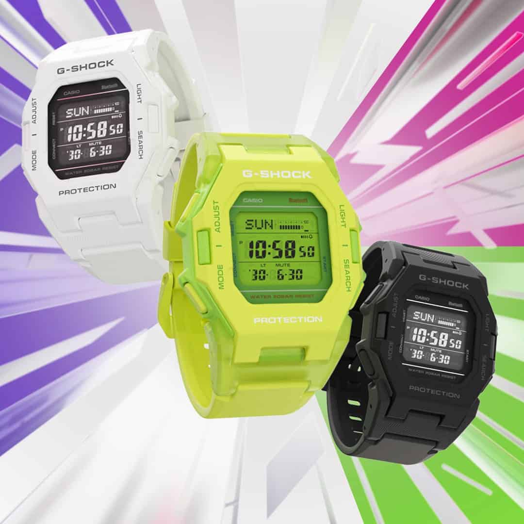 GD-B500-1 Reloj G-Shock Digital para caballero correa de caucho con bluetooth - Image 3