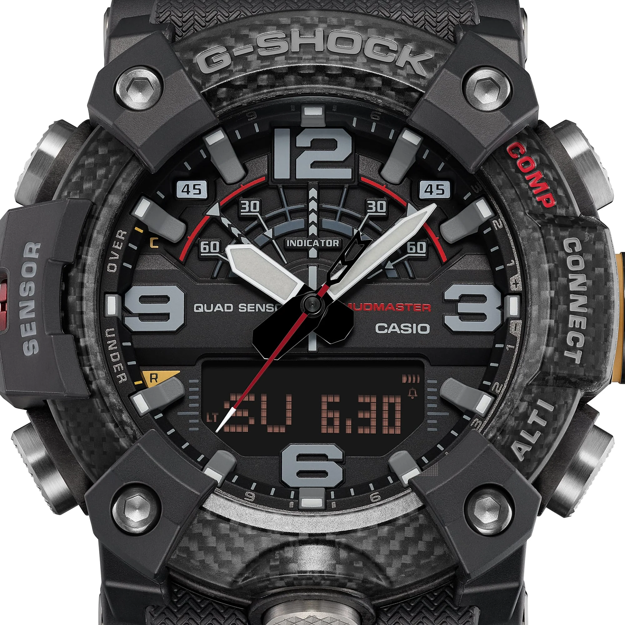 GG-B100X-1A Reloj G-Shock mudmaster Master of G de hombre correa de resina bluetooth - Image 4