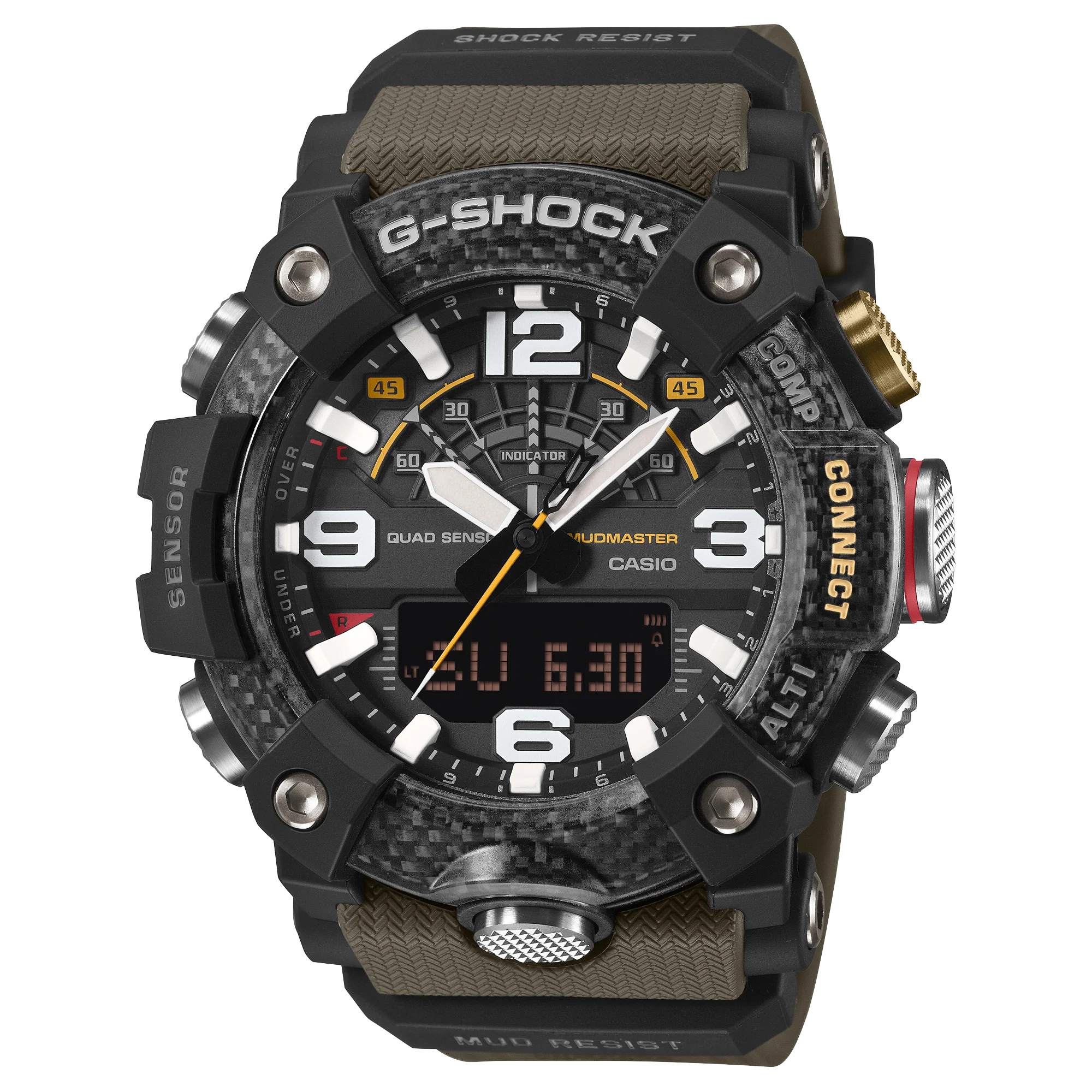 GG-B100X-1A3 Reloj G-Shock mudmaster Master of G de hombre correa de silicona