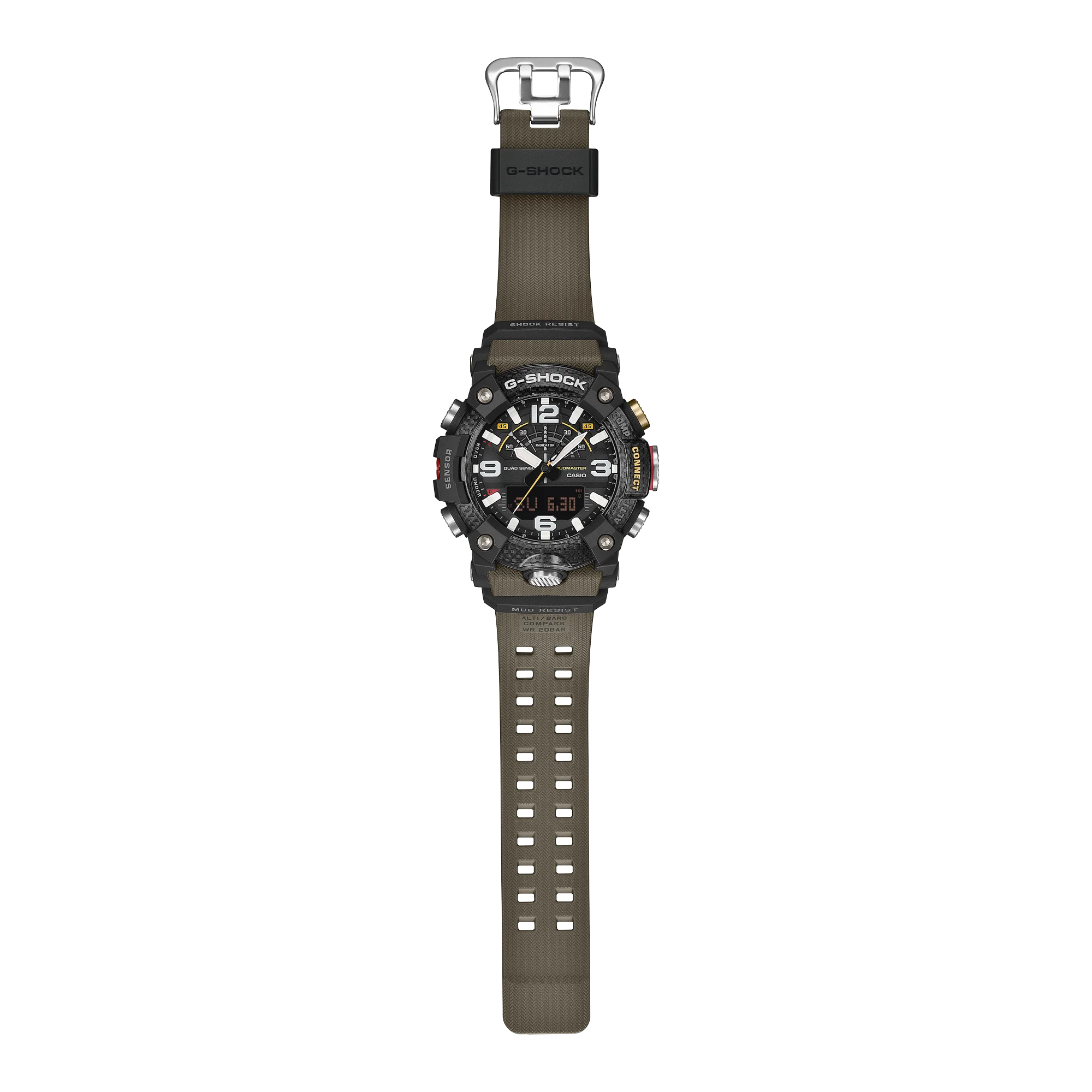GG-B100X-1A3 Reloj G-Shock mudmaster Master of G de hombre correa de silicona - Image 5