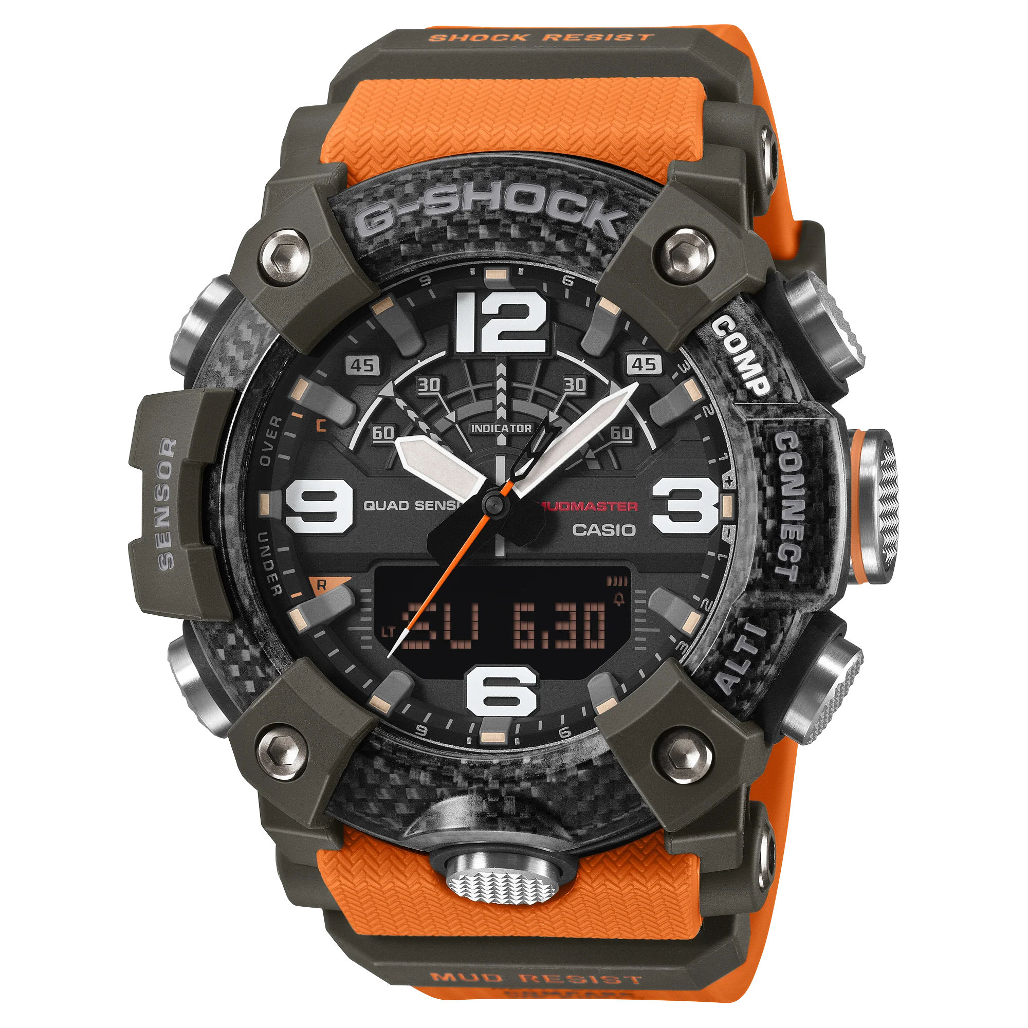 GG-B100X-1A9 Reloj G-Shock Mudmaster master of G de hombre correa de caucho