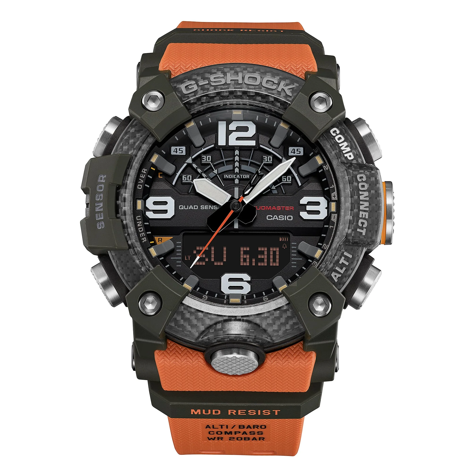 GG-B100X-1A9 Reloj G-Shock Mudmaster master of G de hombre correa de caucho - Image 6
