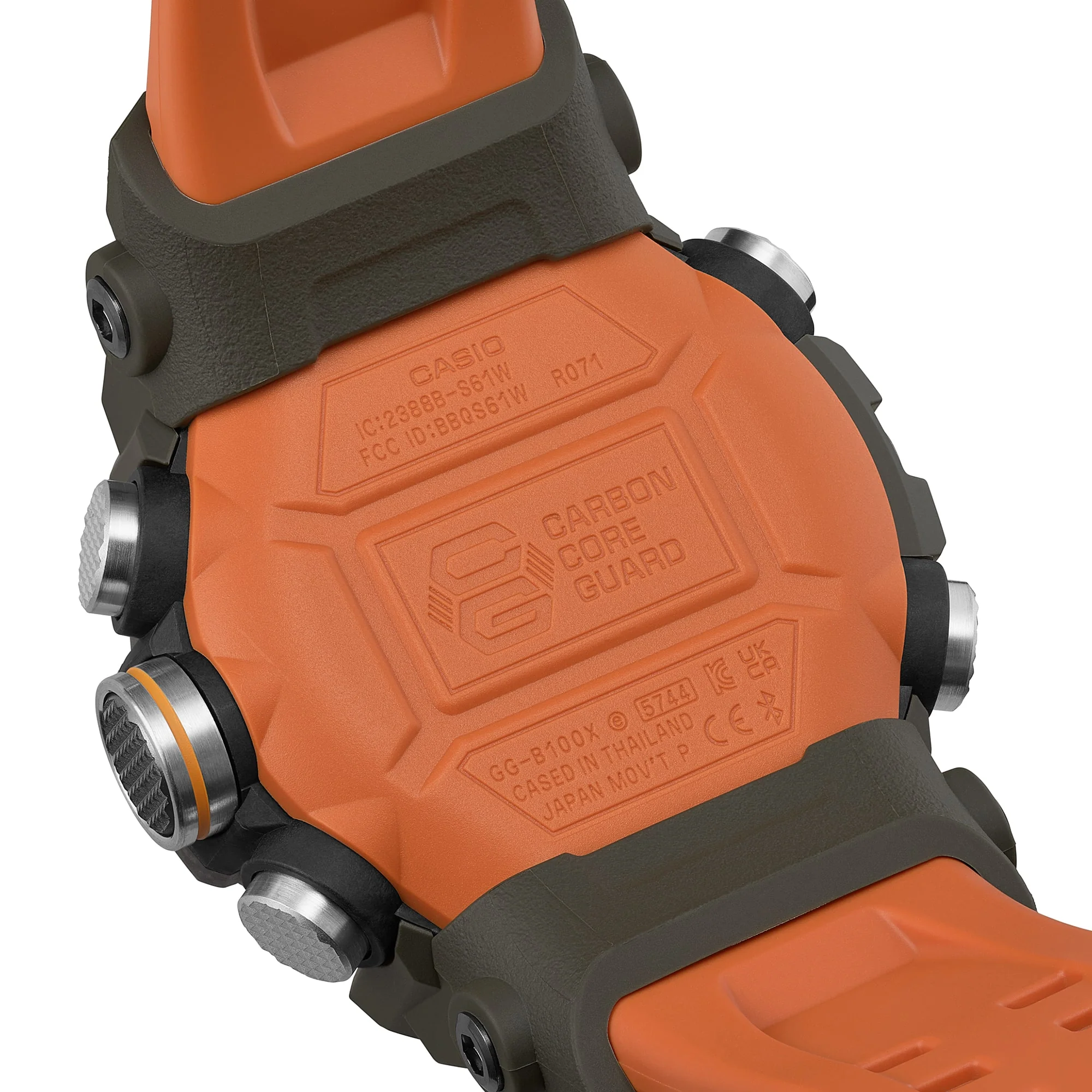 GG-B100X-1A9 Reloj G-Shock Mudmaster master of G de hombre correa de caucho - Image 7