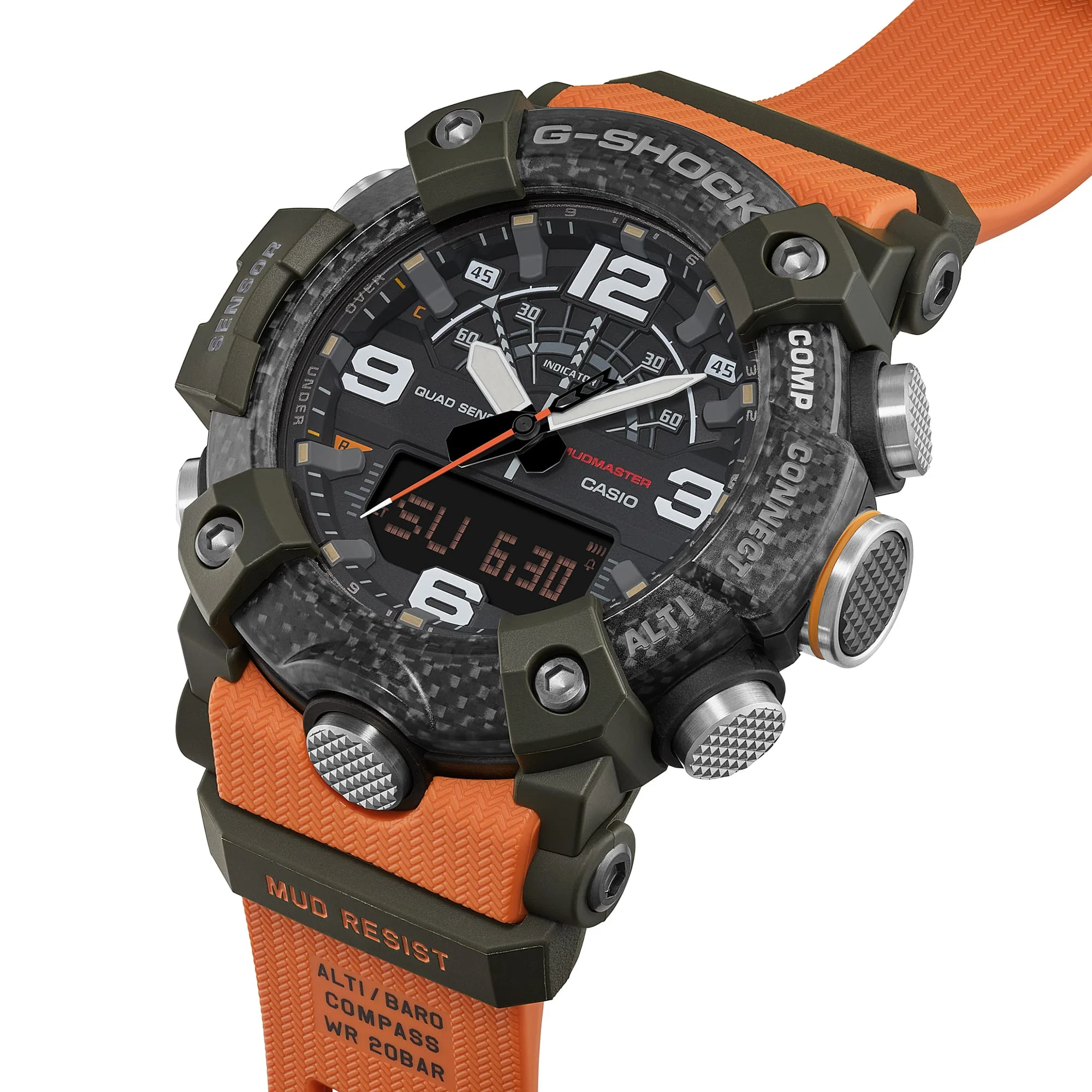 GG-B100X-1A9 Reloj G-Shock Mudmaster master of G de hombre correa de caucho - Image 9