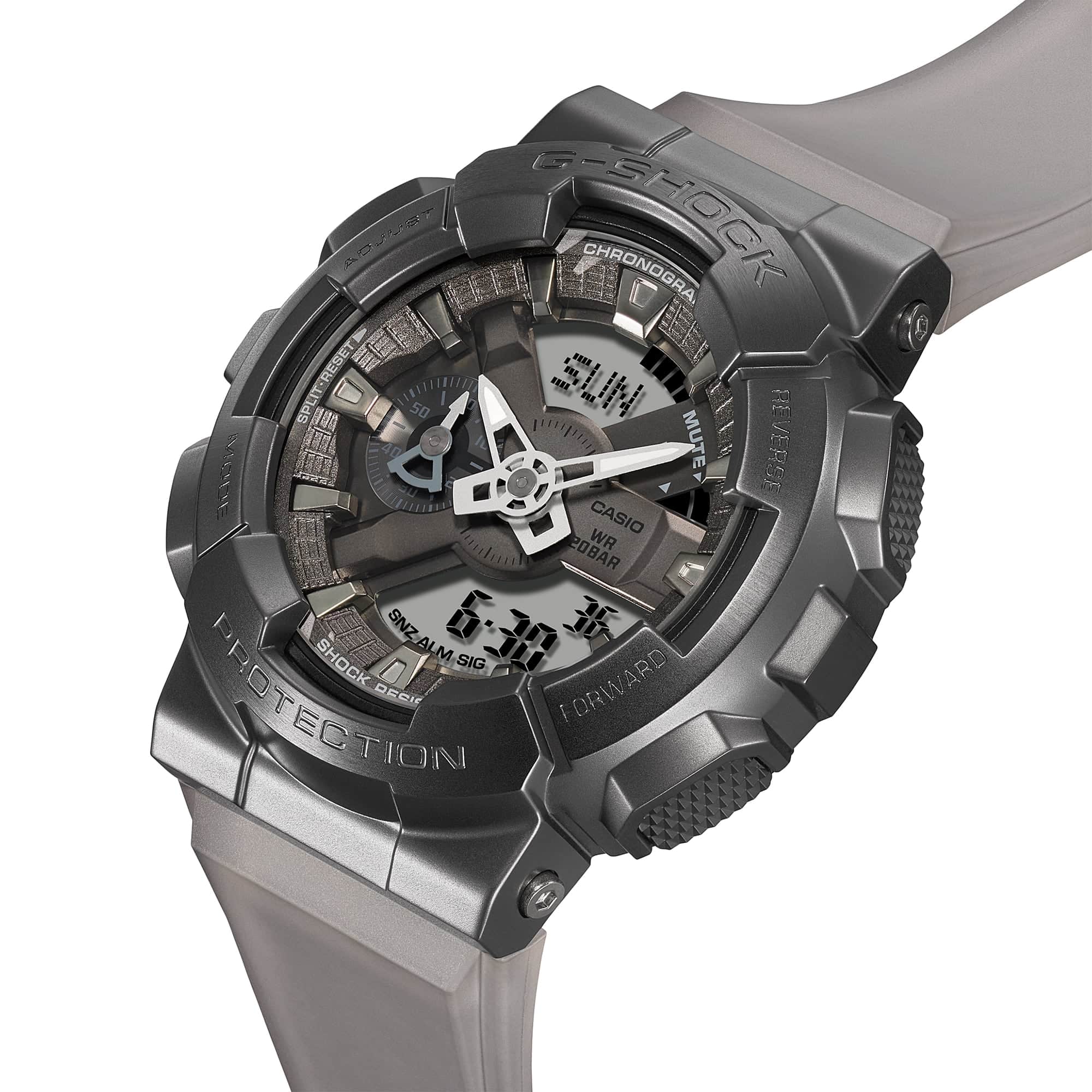 GM-110MF-1A G-Shock Reloj para Hombre Correa de Goma Doble Hora - Image 7