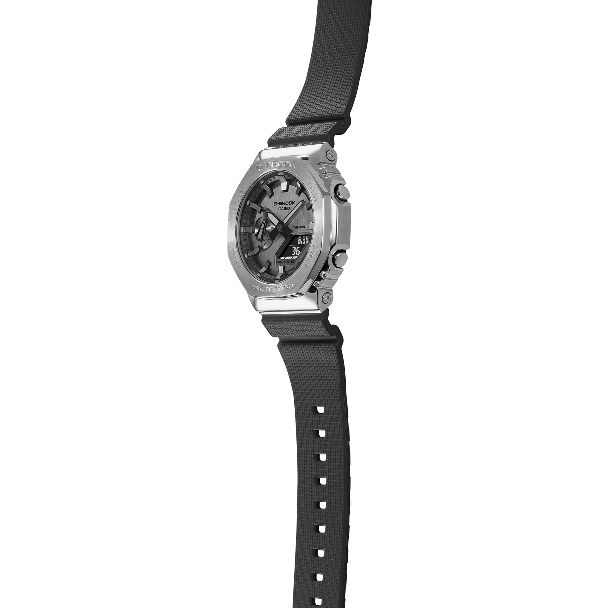 GM-2100-1A Reloj D-Shock de caballero pulsera de resina - Image 9