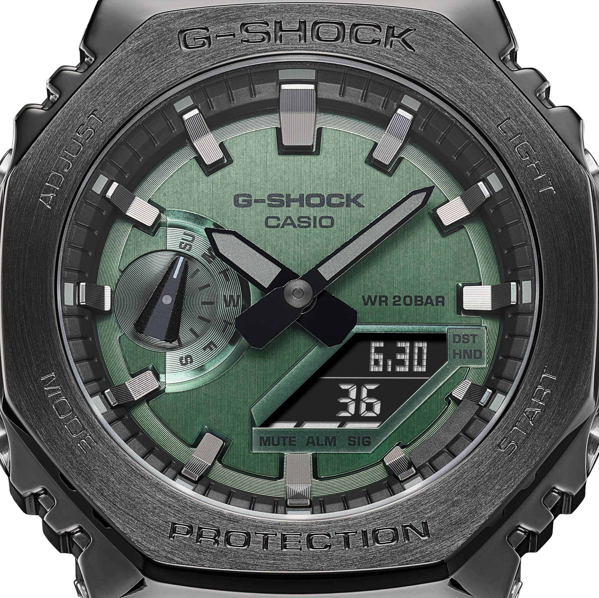 GM-2100B-3A Reloj G-Shock de caballero banda de caucho - Image 4