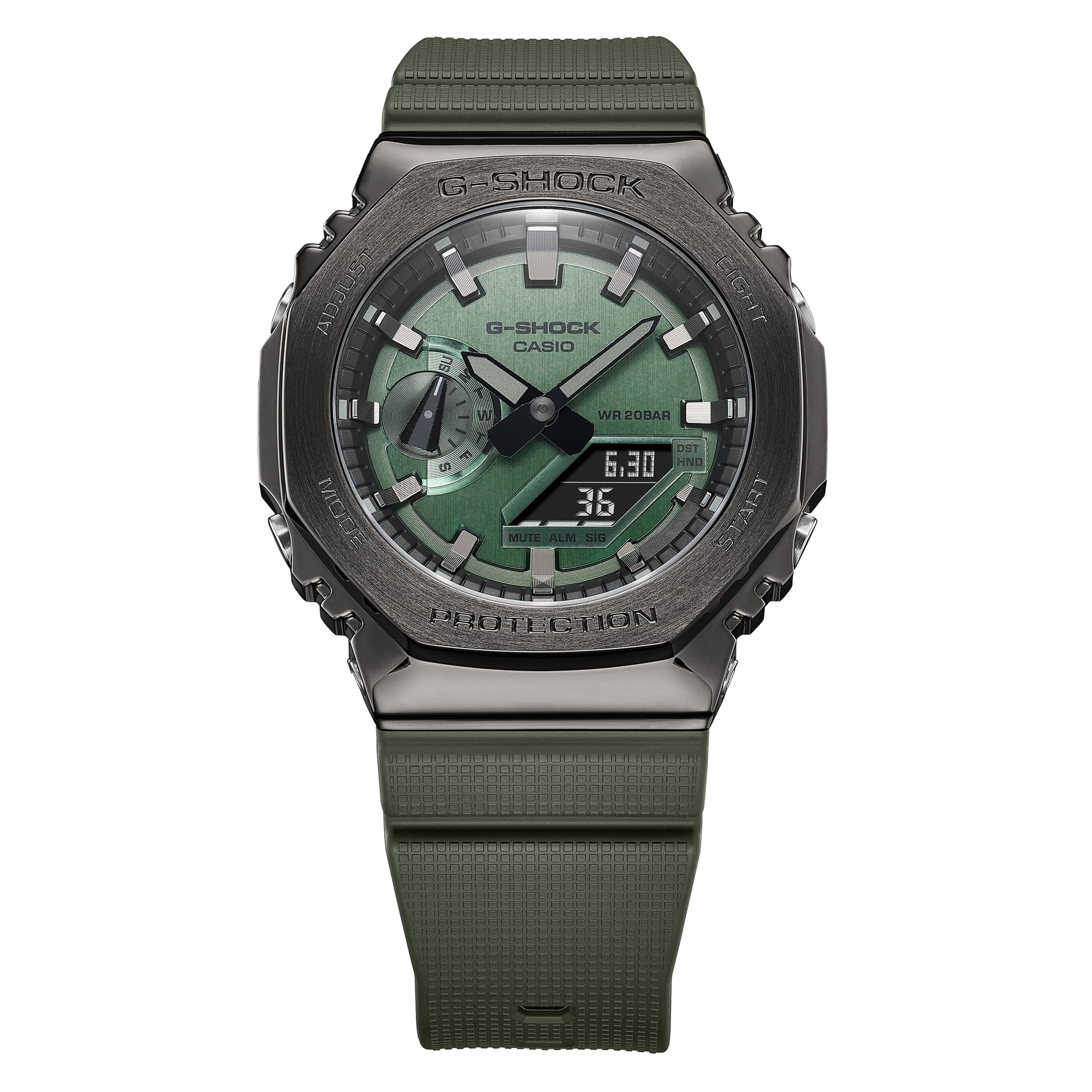 GM-2100B-3A Reloj G-Shock de caballero banda de caucho - Image 5