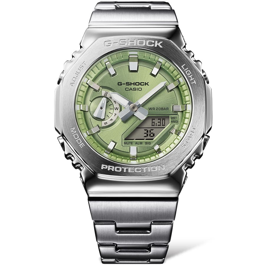 GM-2110D-3A Reloj G-Shock de caballero banda de metal 50 mm - Image 2