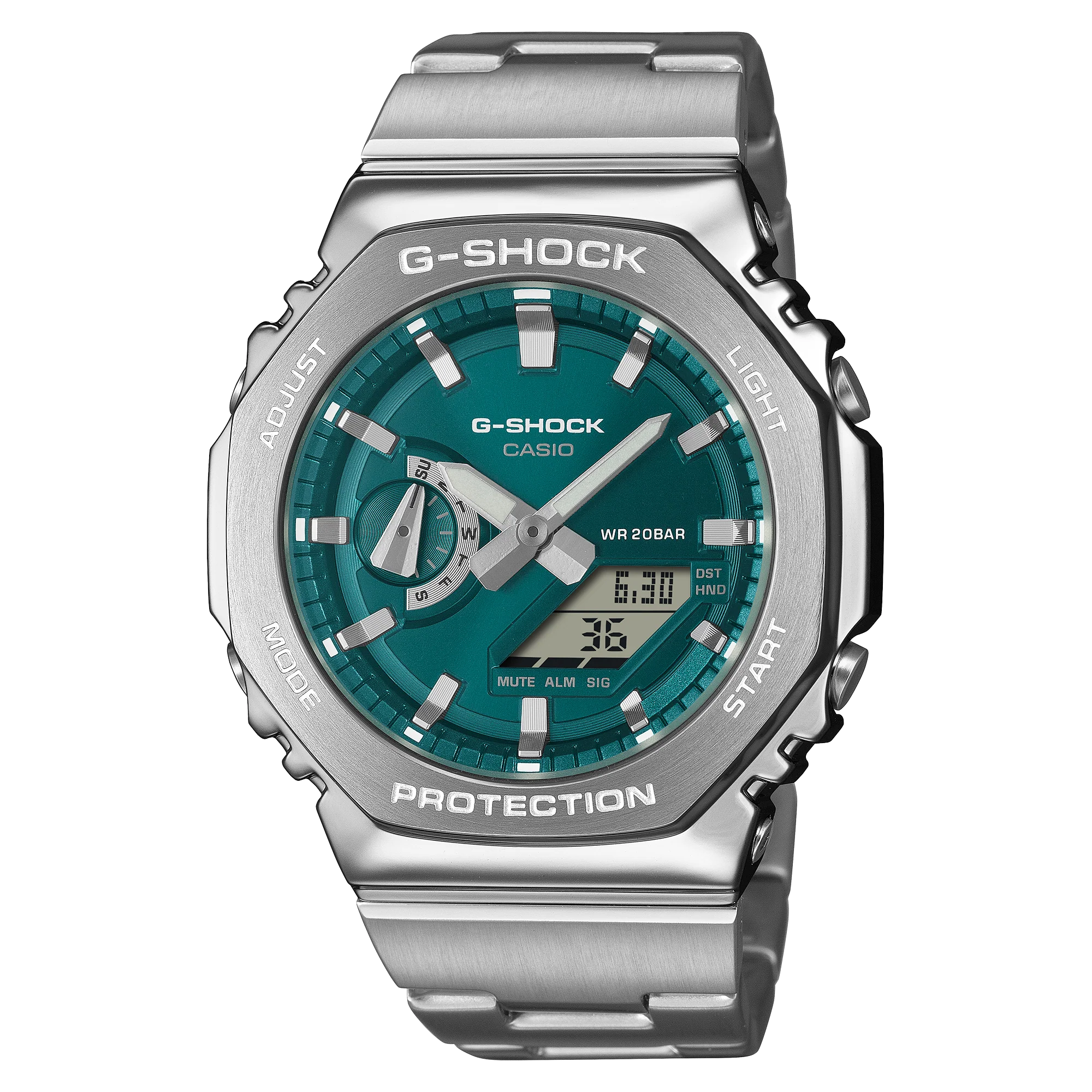 GM-2110D-3A1 Reloj G-Shock de hombre pulsera de metal