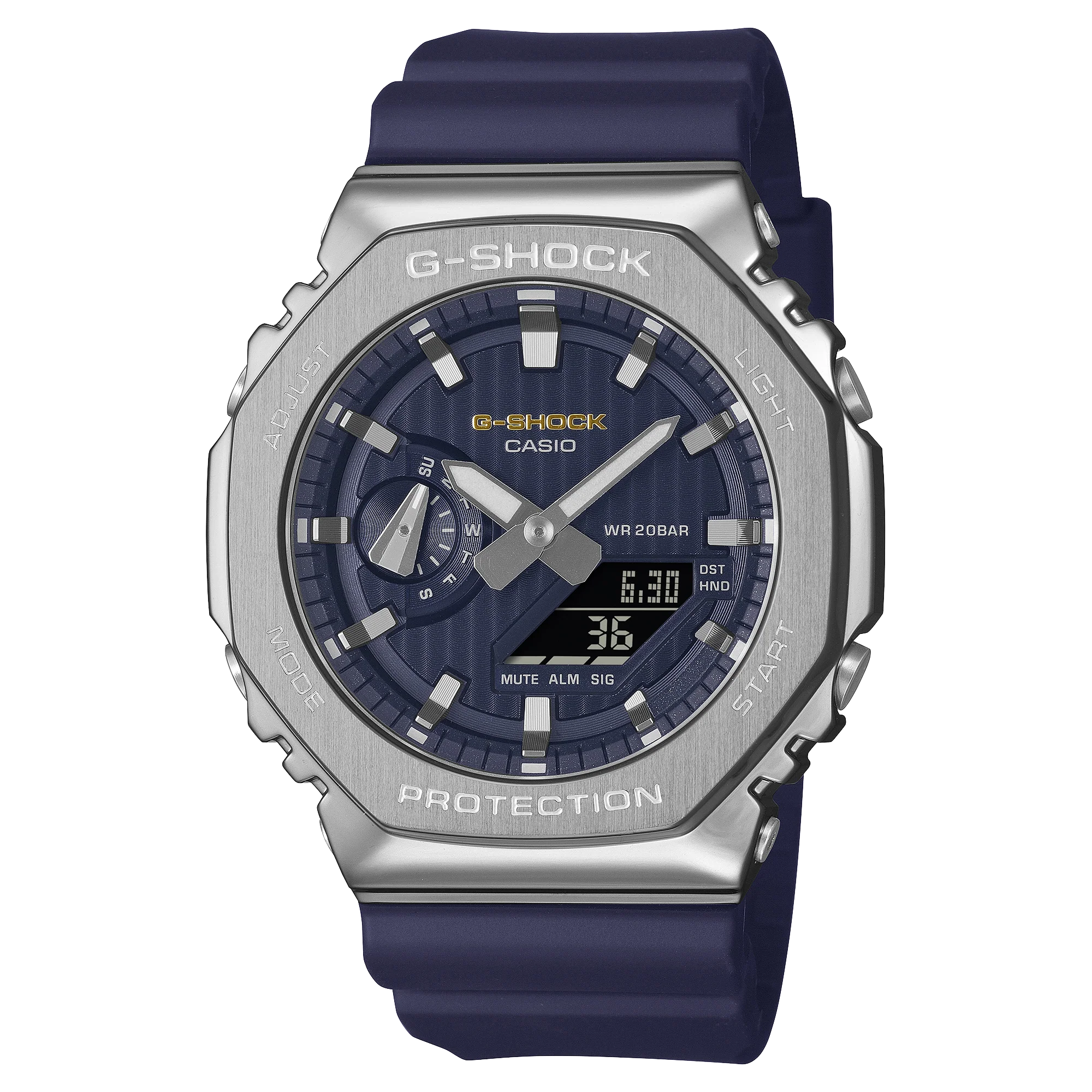 GM-2110SH-2A Reloj G-Shock de hombre pulsera de caucho