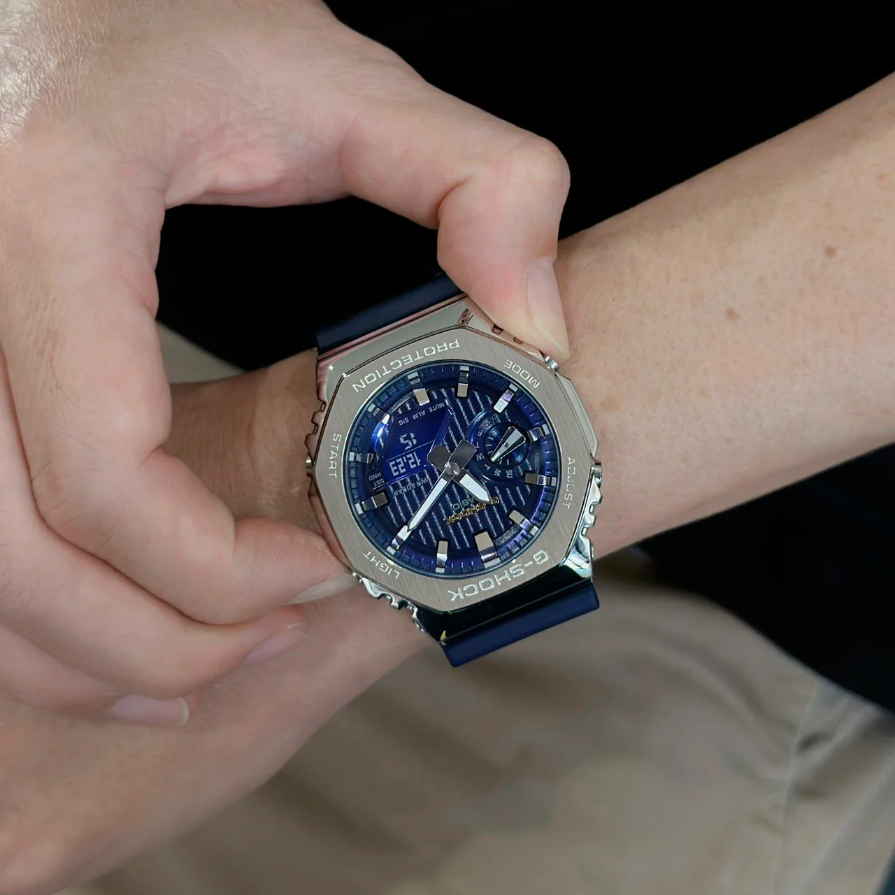 GM-2110SH-2A Reloj G-Shock de hombre pulsera de caucho - Image 3