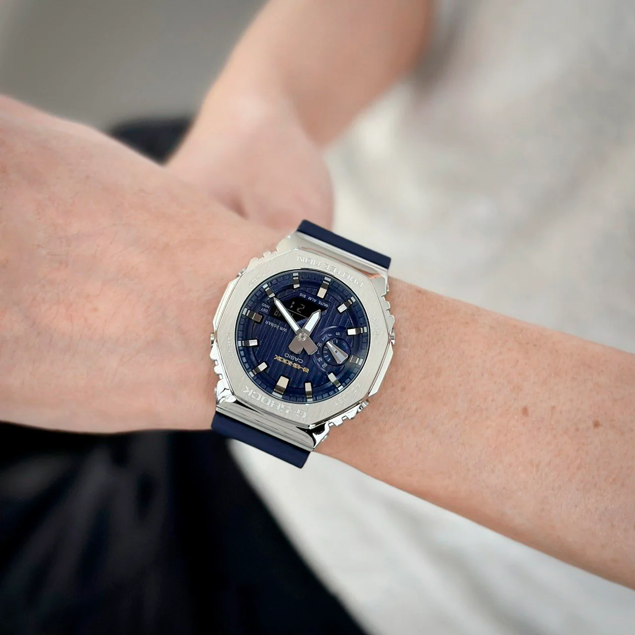 GM-2110SH-2A Reloj G-Shock de hombre pulsera de caucho - Image 4