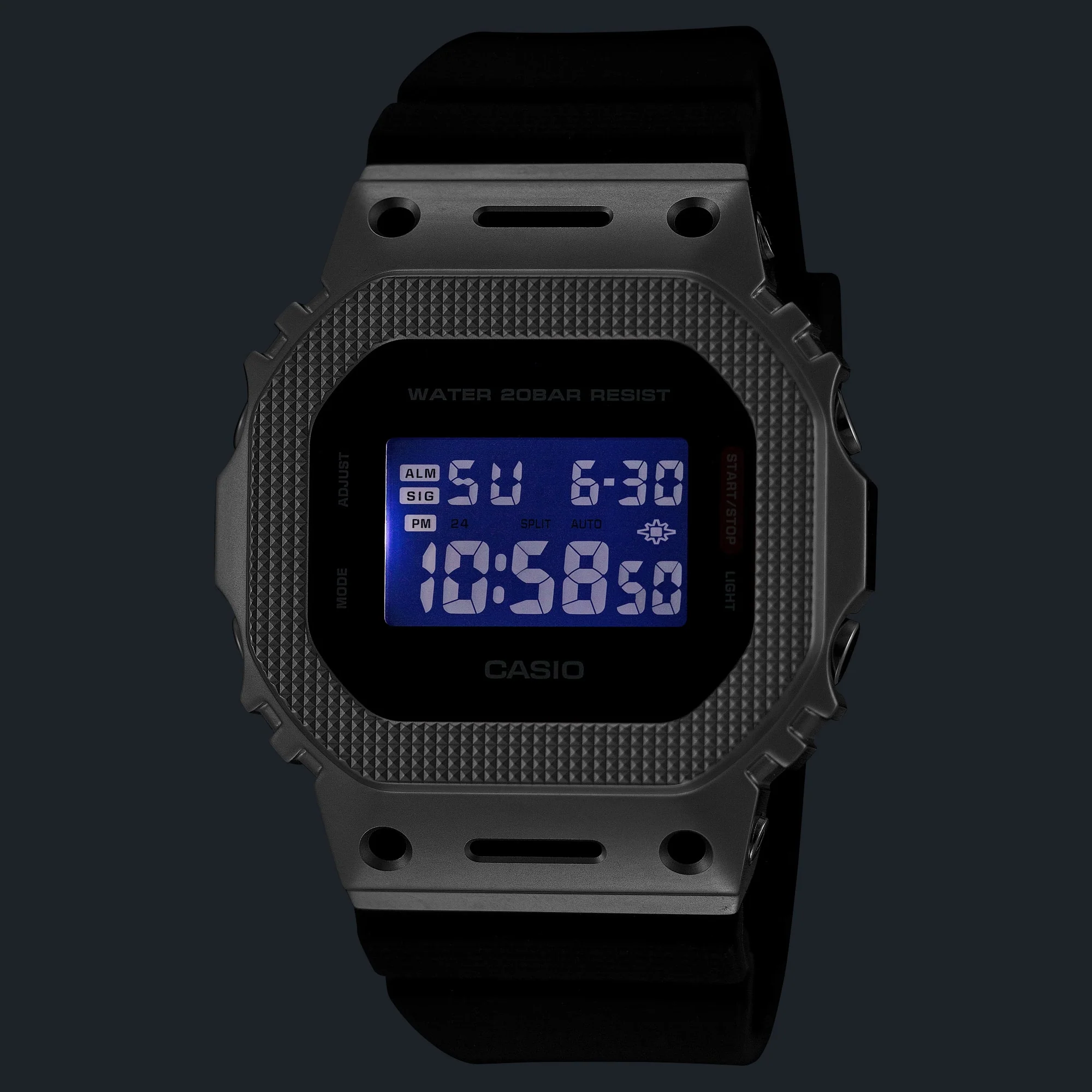 GM-5600BM-1 Reloj G-Shock de hombre pulsera de resina - Image 4