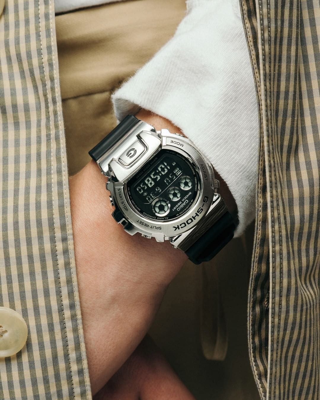 GM-6900-1 Reloj G-Shock Digital para Hombre pulsera de Caucho - Image 3